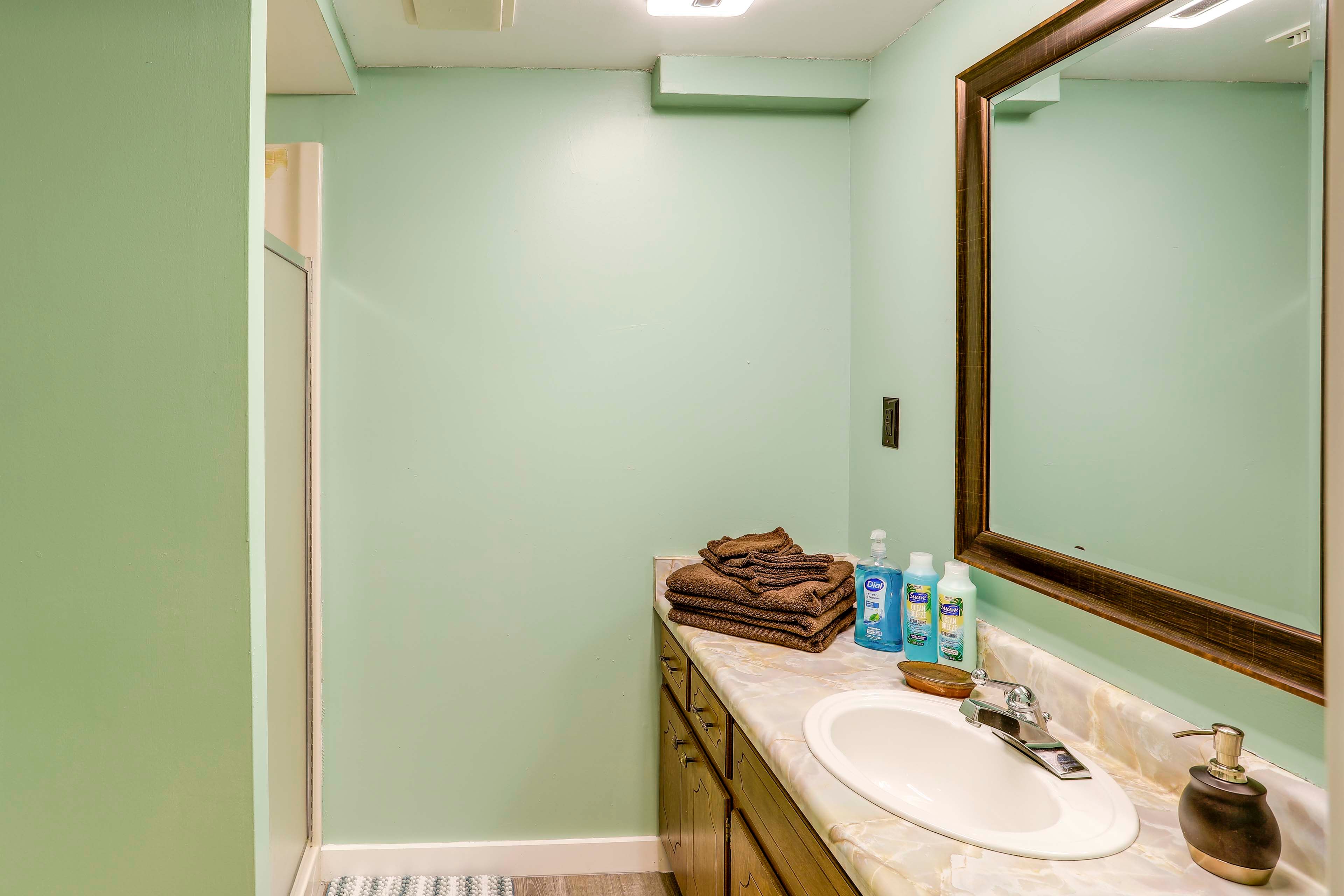 Full Bathroom | Walk-In Shower | Lower Level
