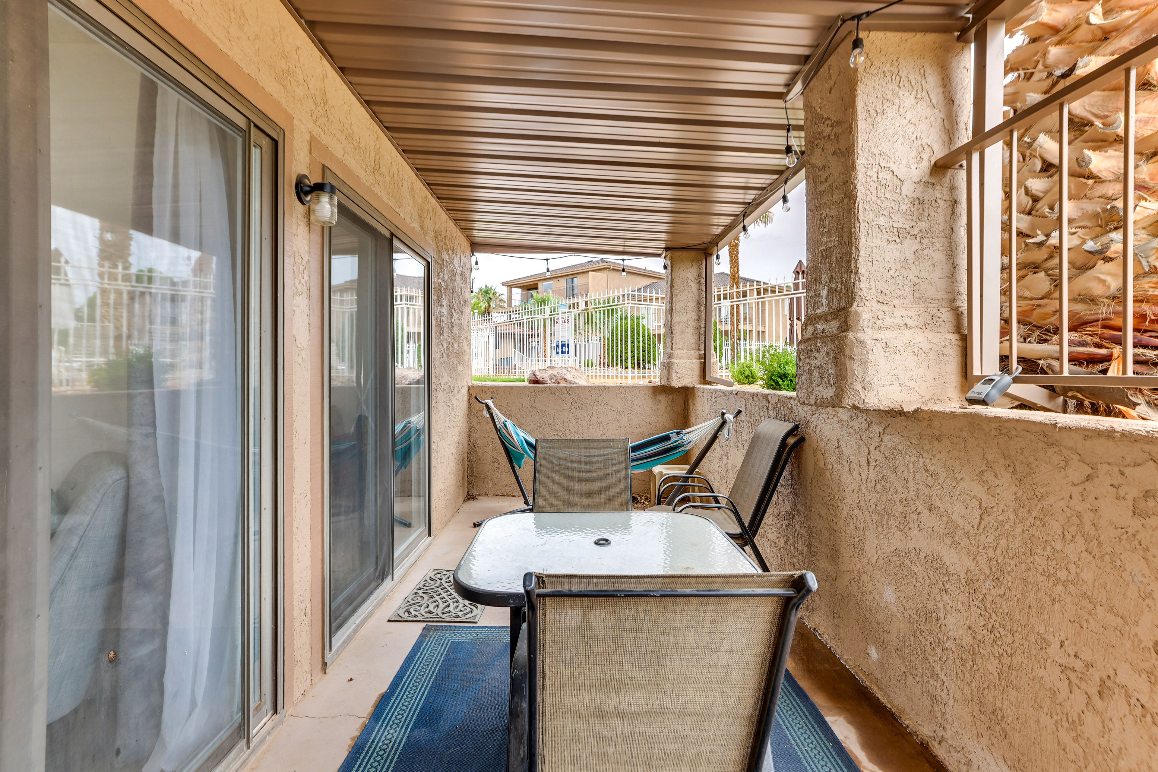 Patio | Outdoor Dining | Hammock