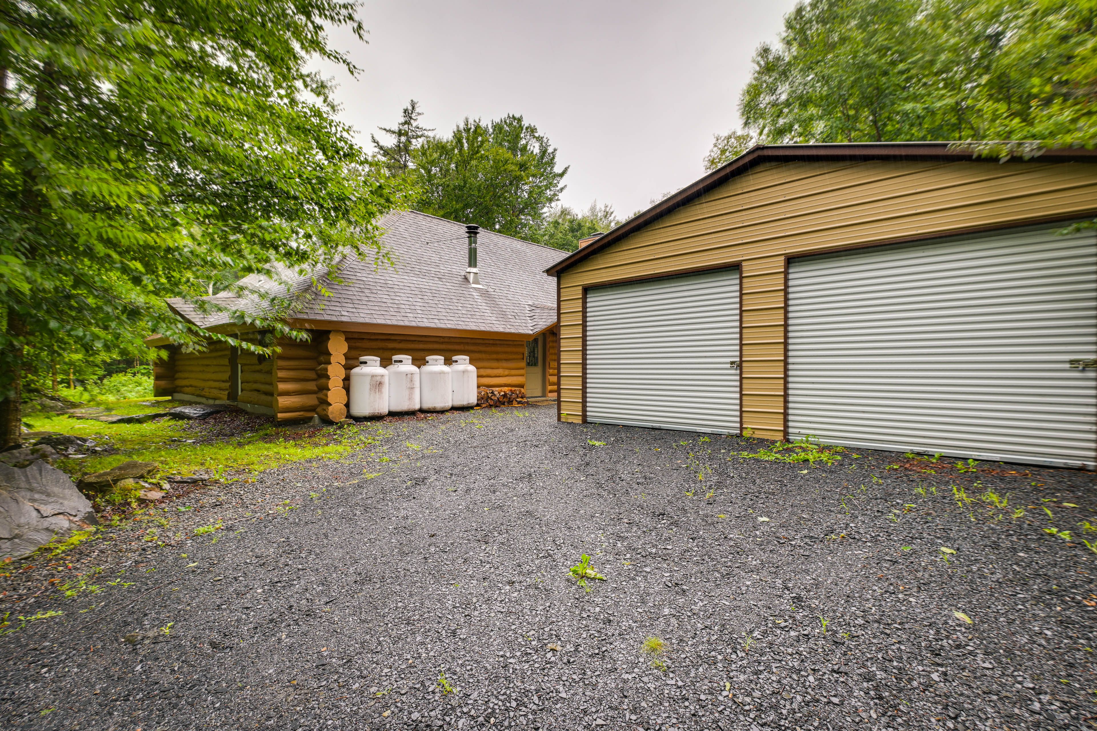 Parking | Driveway (5 Vehicles) | RVs & Trailers Allowed On-Site
