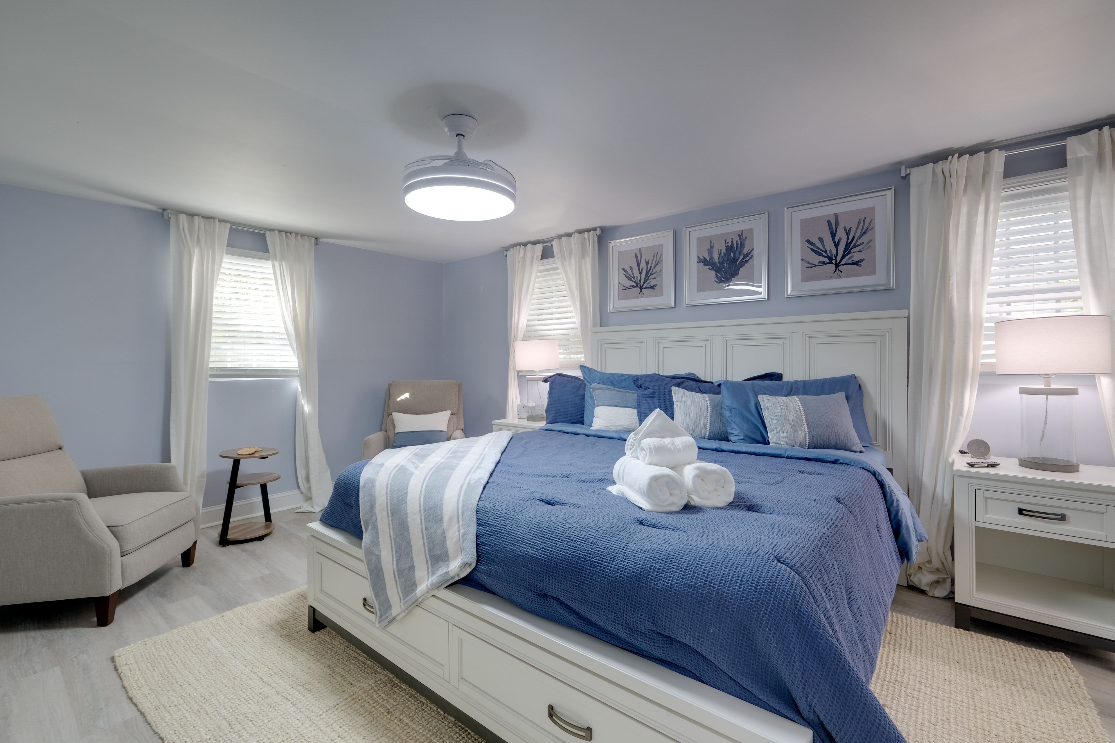 Bedroom 1 | Main Level | King Bed | Linens Provided