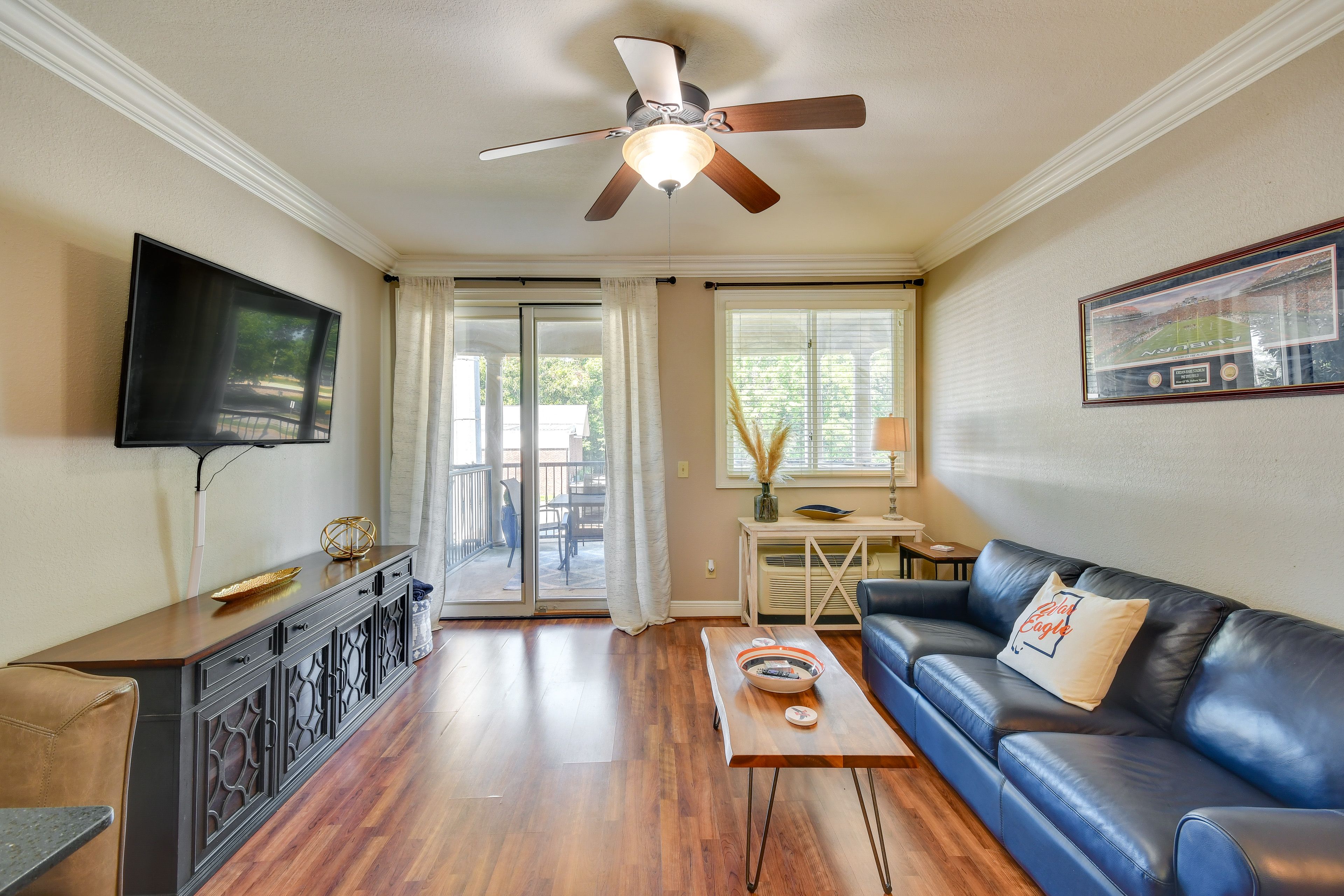 Auburn Vacation Rental | 768 Sq Ft | 1BR | 1BA | Step-Free Access