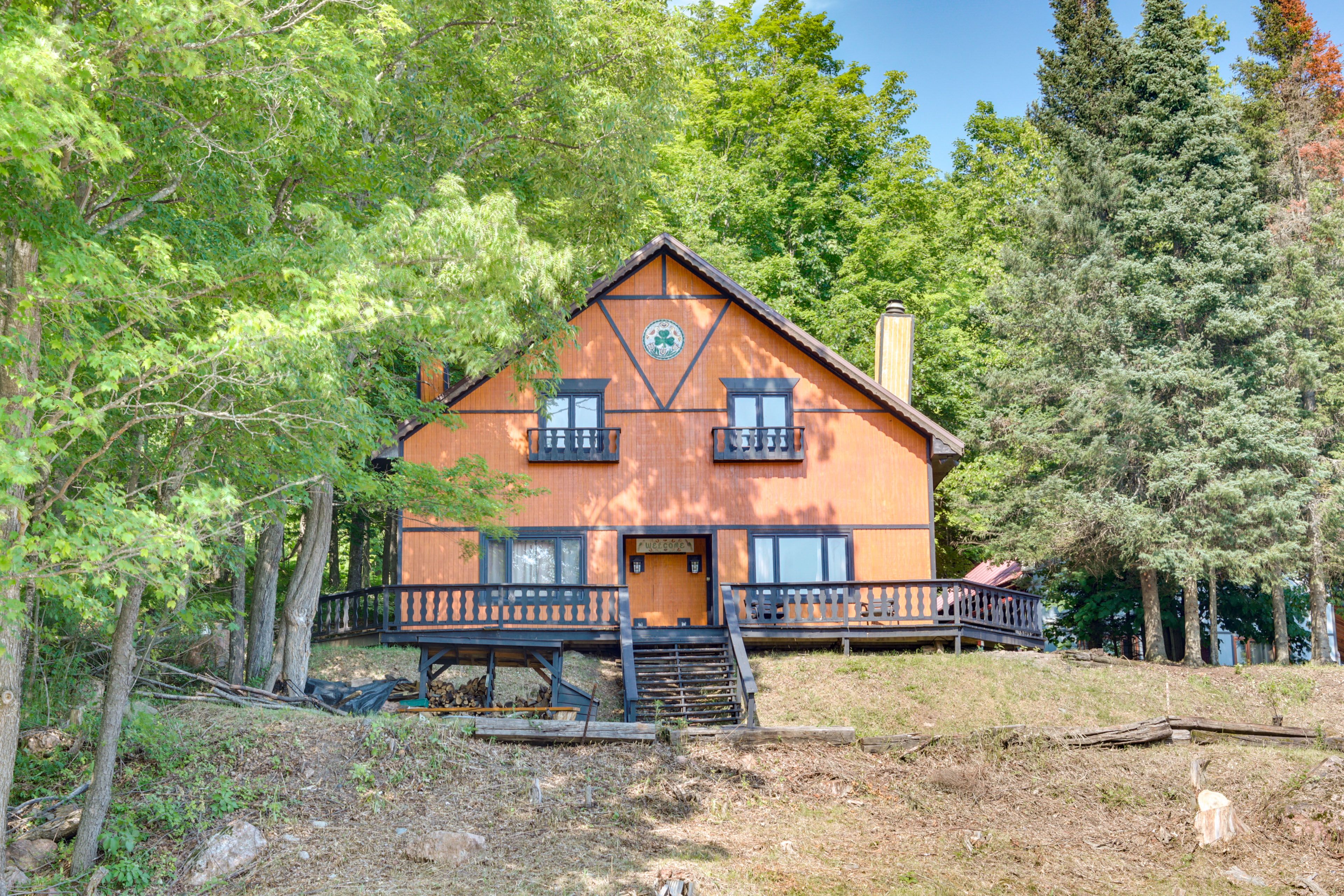 Duplex Exterior | Other Bookable Vacation Rental Available On-Site
