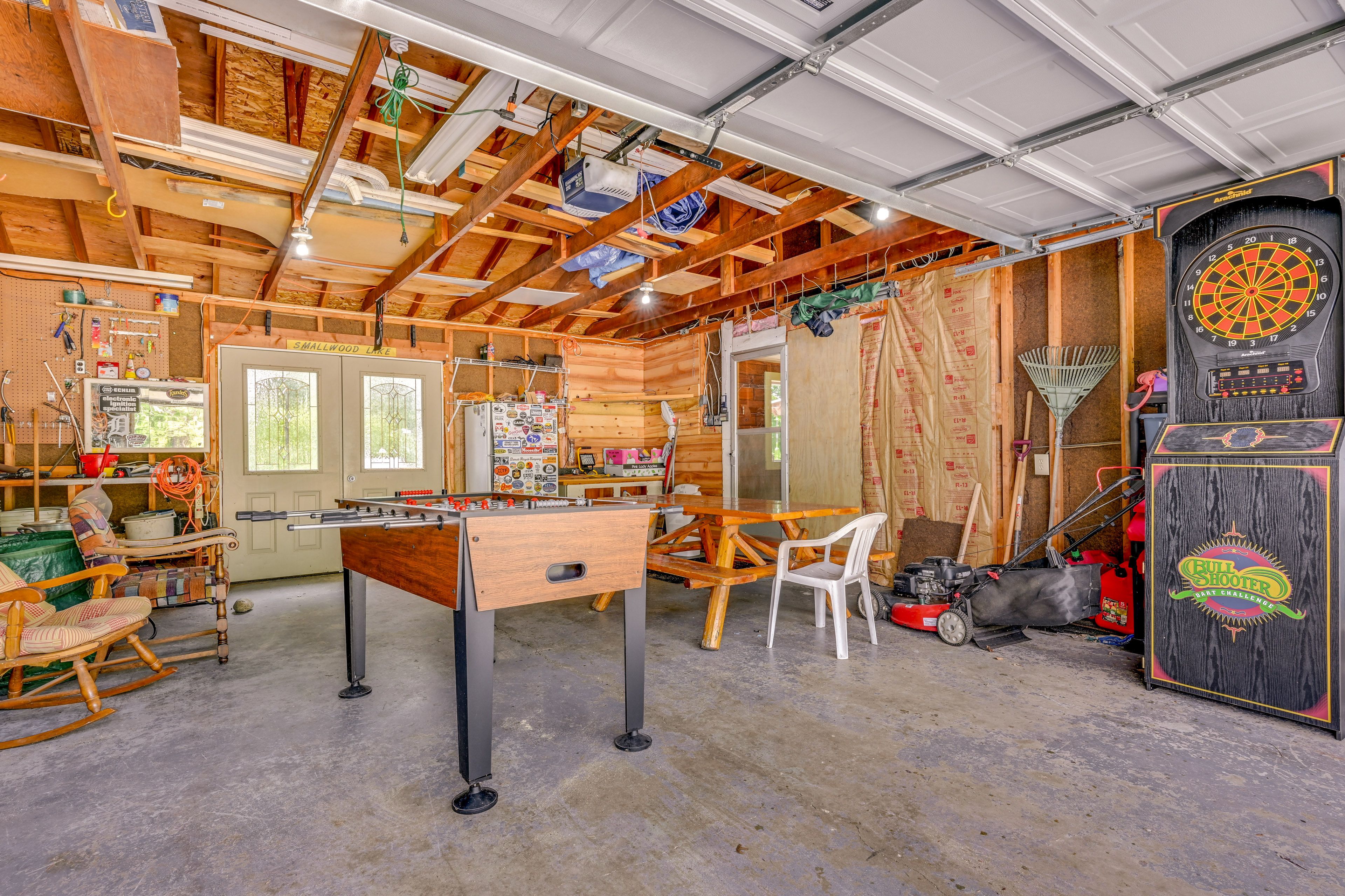 Garage | Foosball Table | Arcade Dartboard