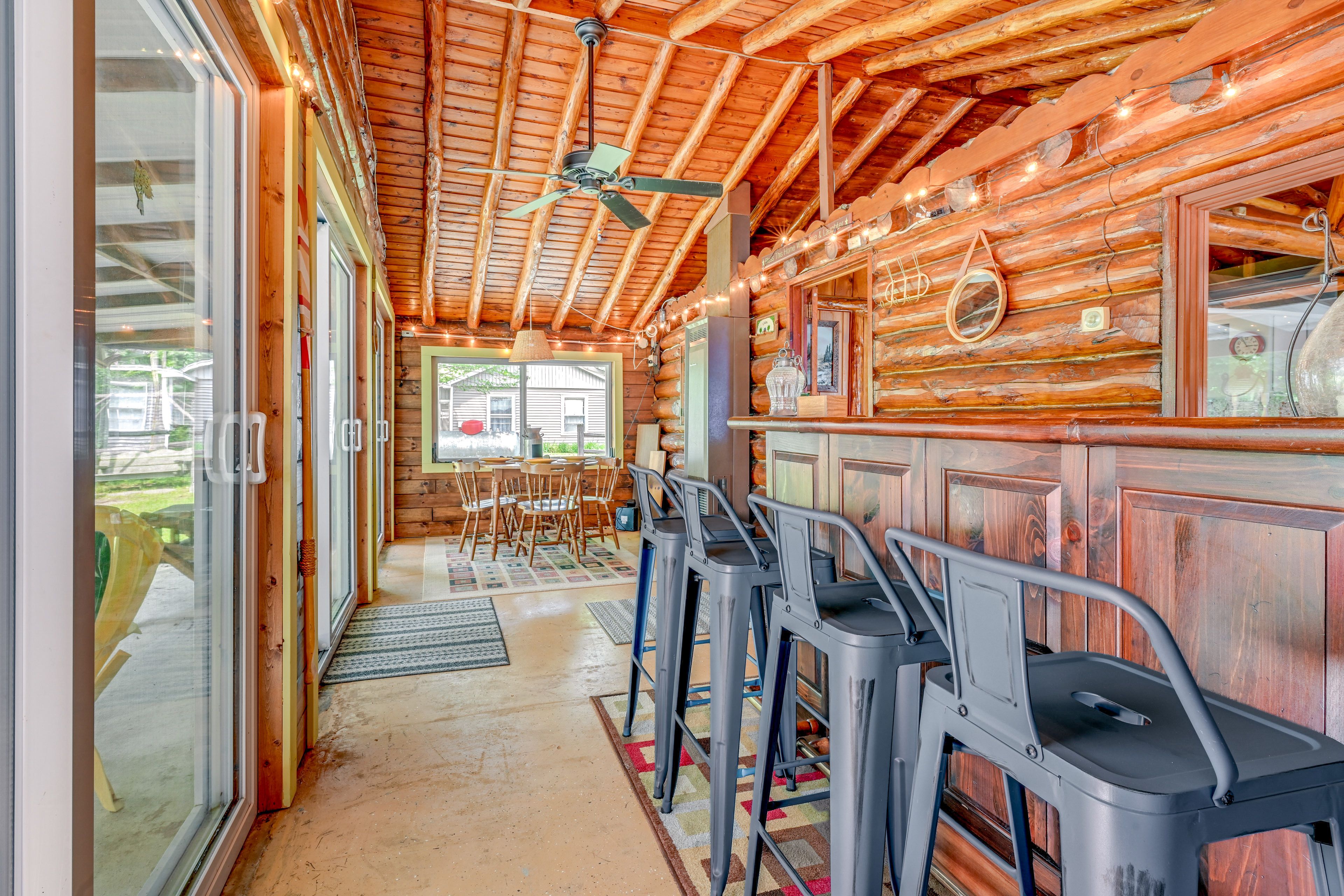 Sunroom | Dining Area | Dry Bar