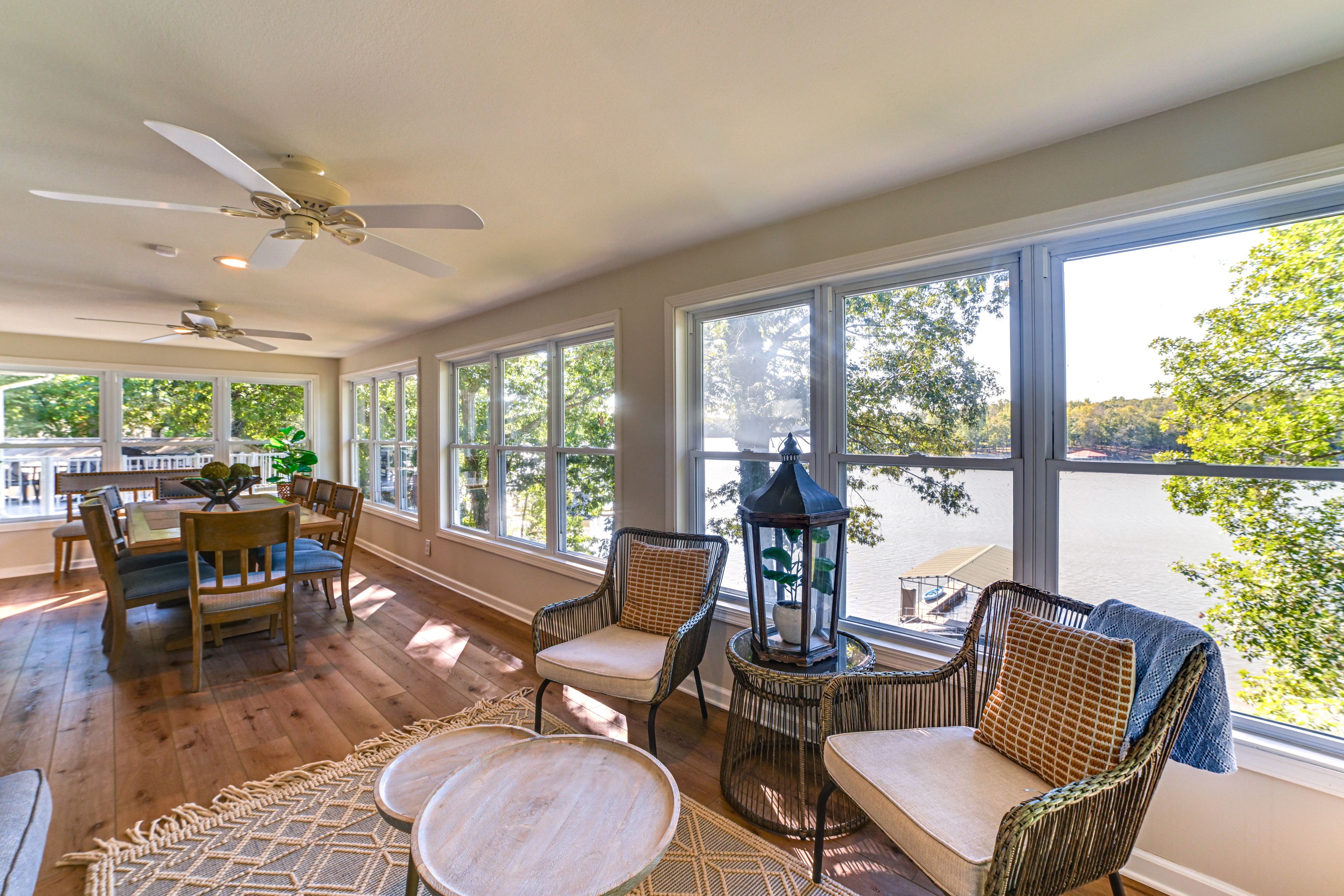 Sunroom | Main Level | Water Views