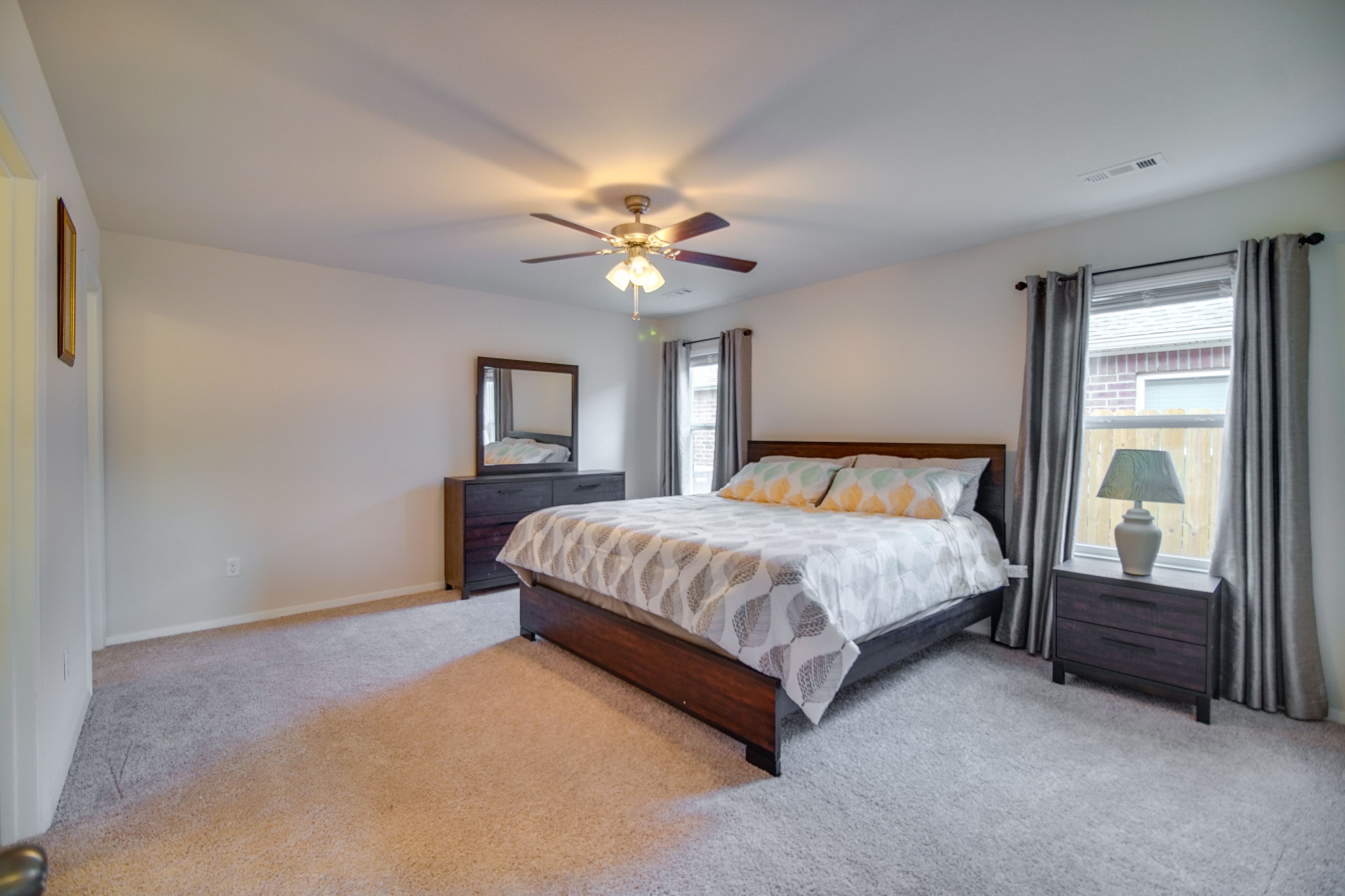 Bedroom 1 | King Bed | Linens Provided | Walk-In Closet | En-Suite Bathroom