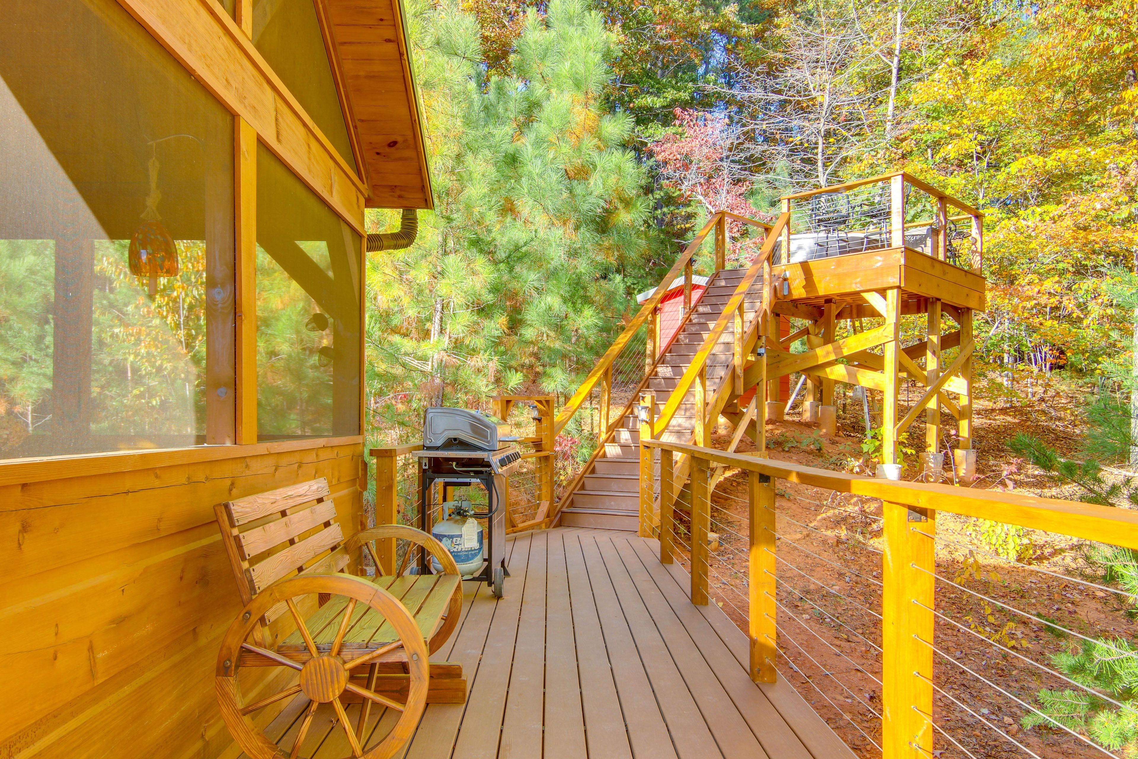 Stairs to Viewing Deck