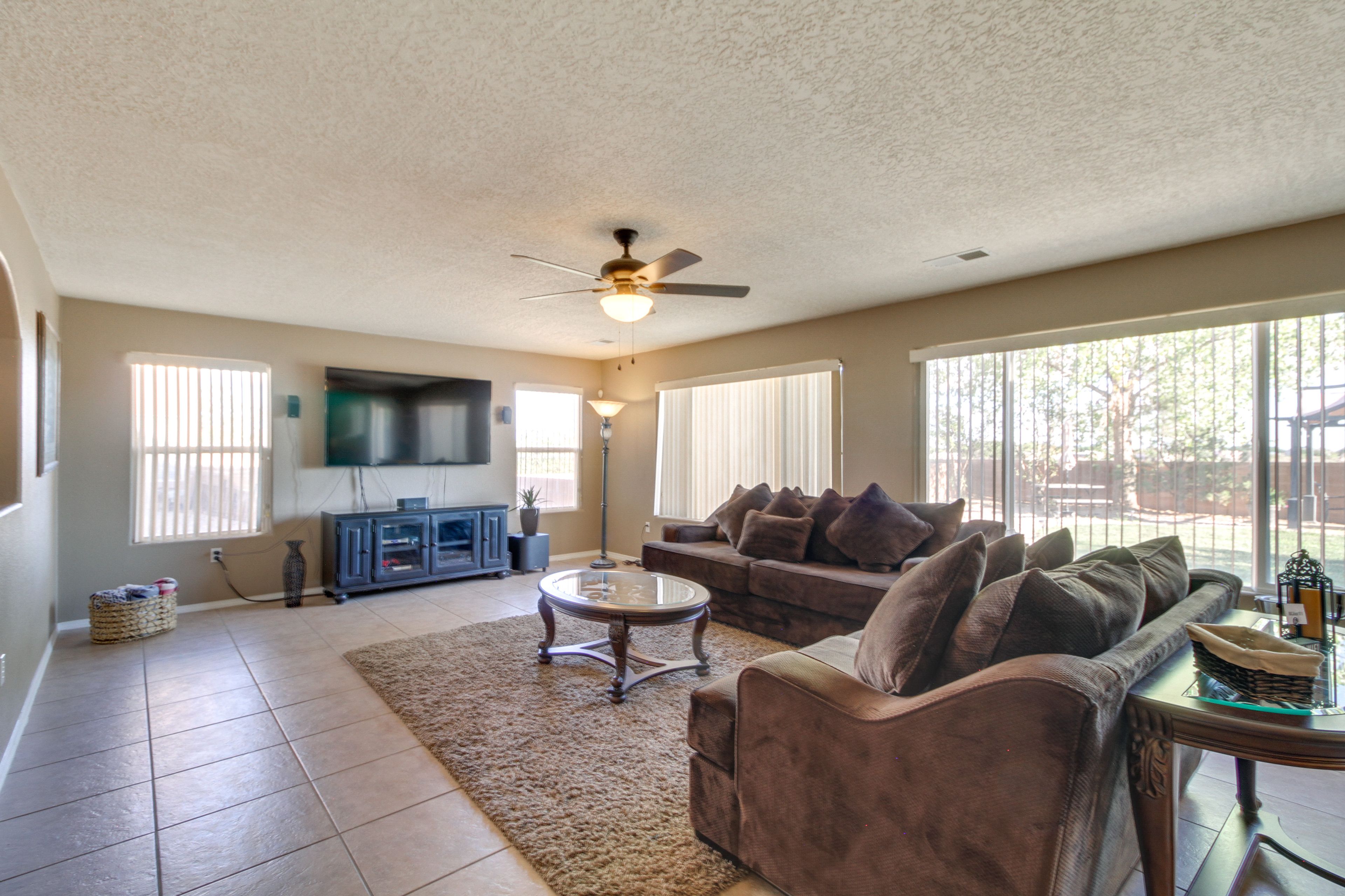 Living Room | Smart TV | Ceiling Fans | Board Games
