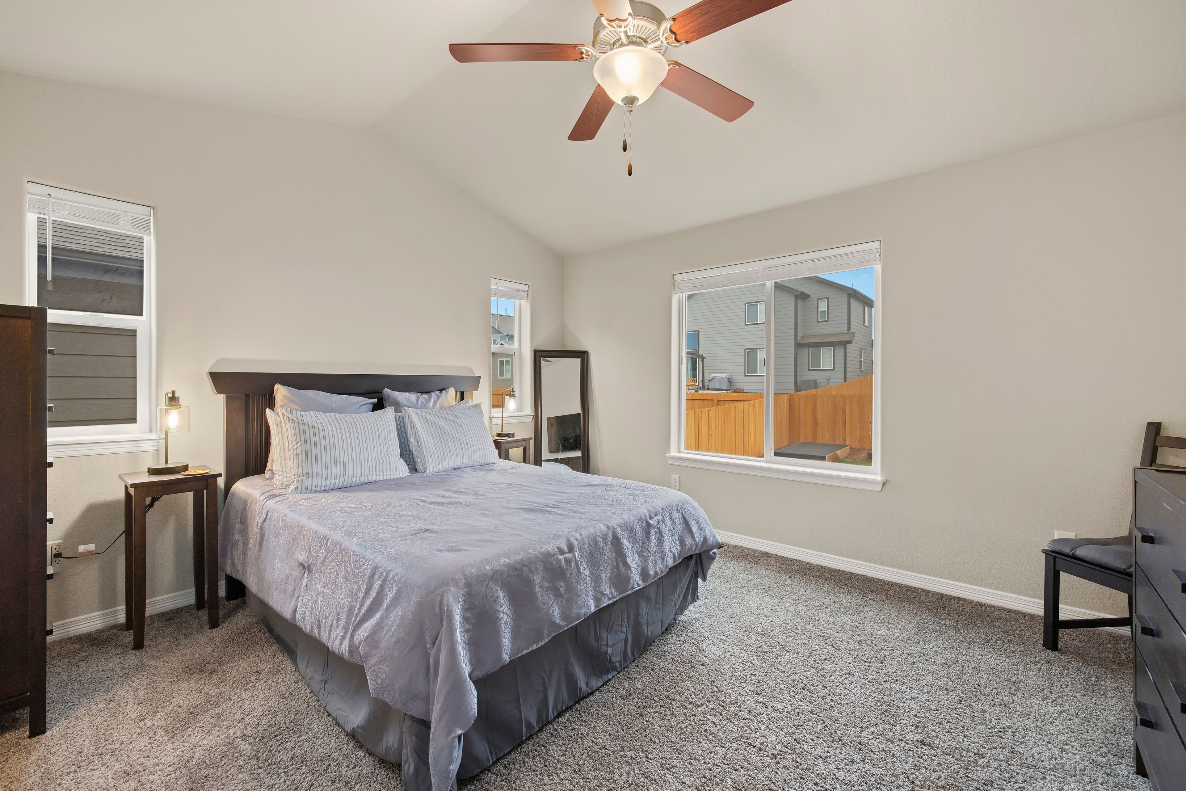 Bedroom 1 | Queen Bed | Smart TV | Linens Provided