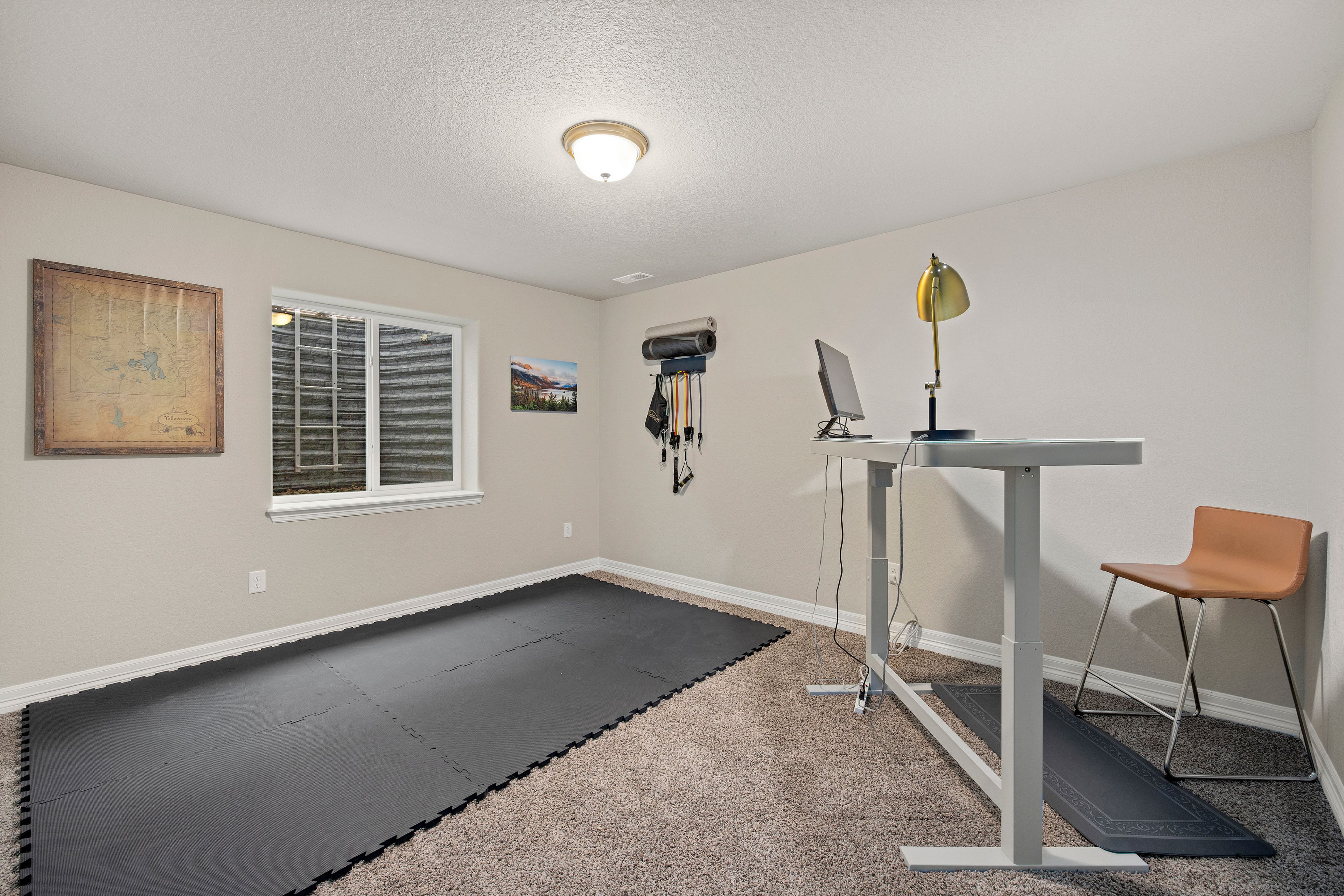 Office Area | Work Desk | Exercise Equipment