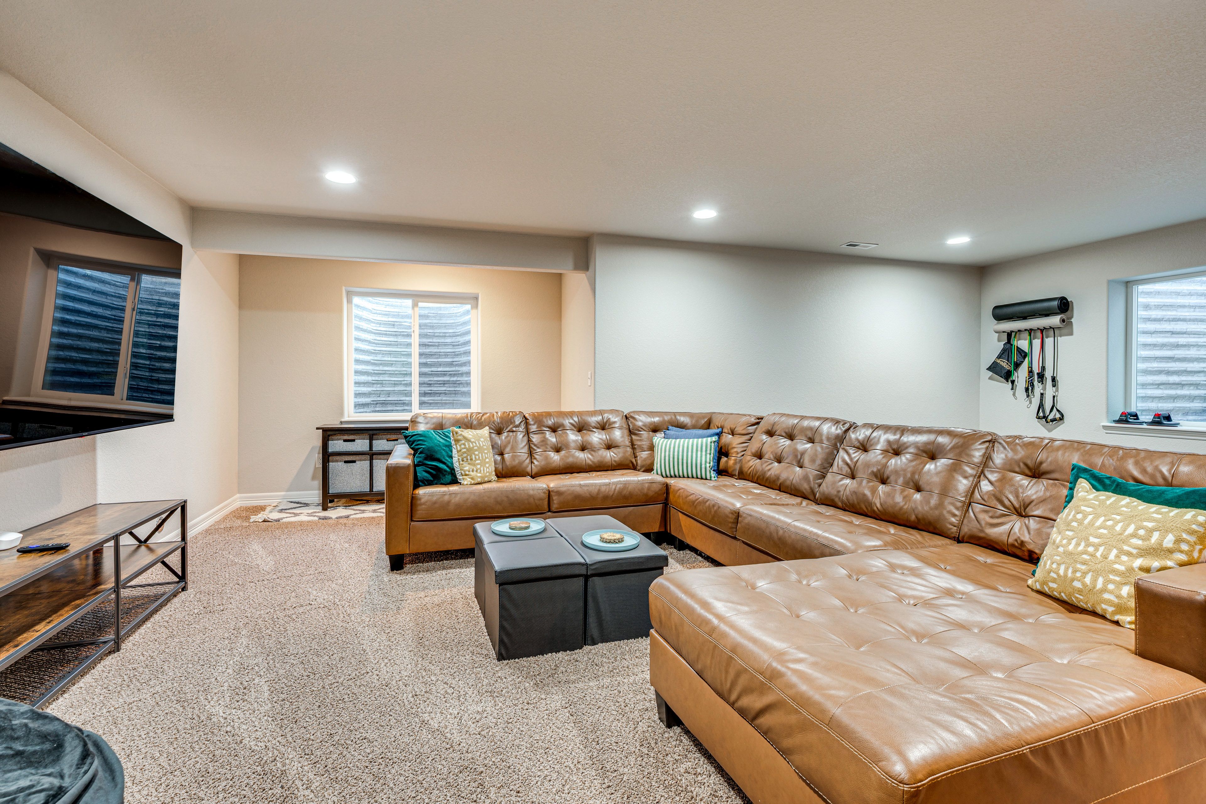 Basement Living Room Room | Smart TV