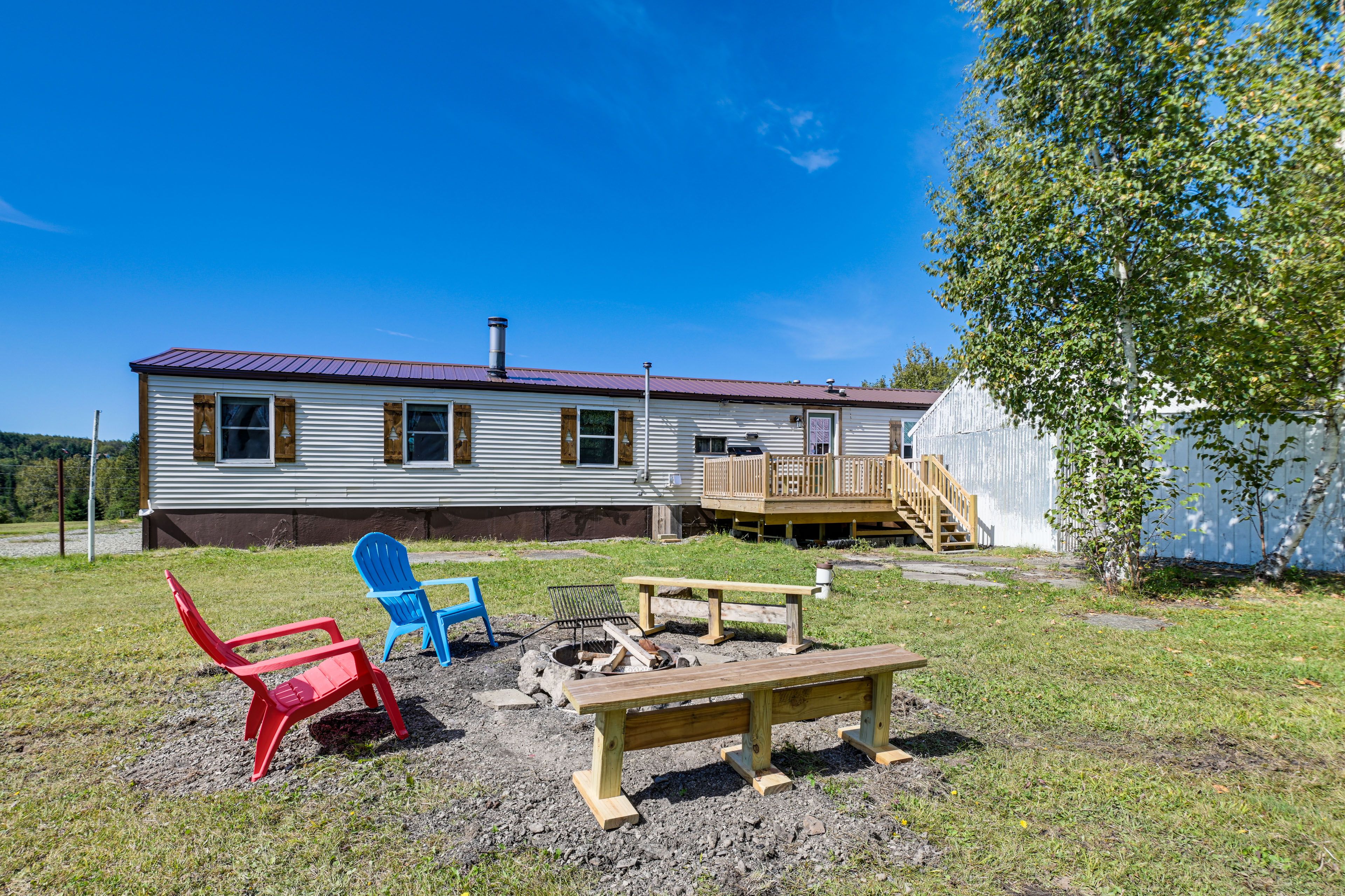 Perham Vacation Rental | 2BR | 2BA | 4 Steps to Enter | 980 Sq Ft