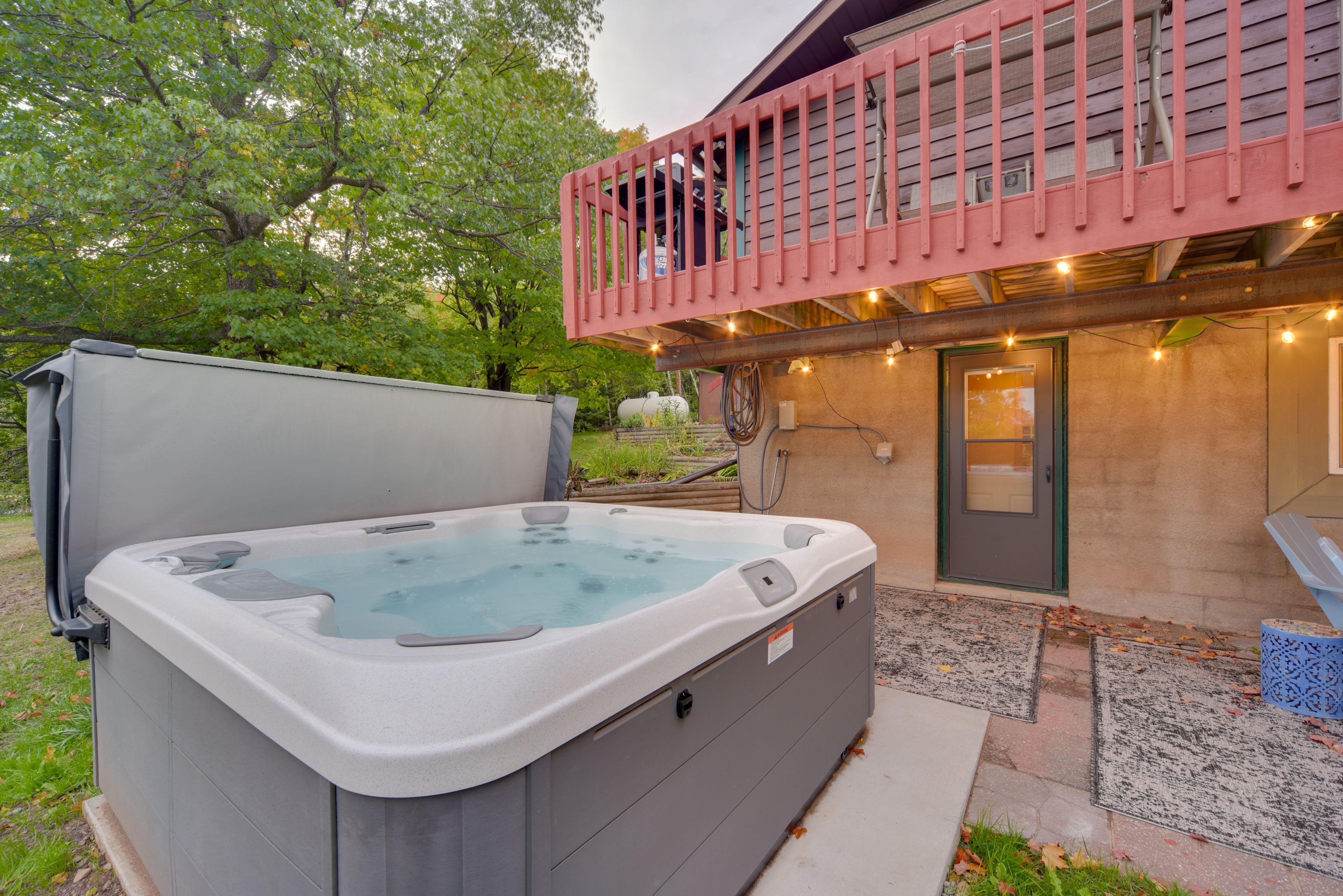 House Exterior | Private Hot Tub