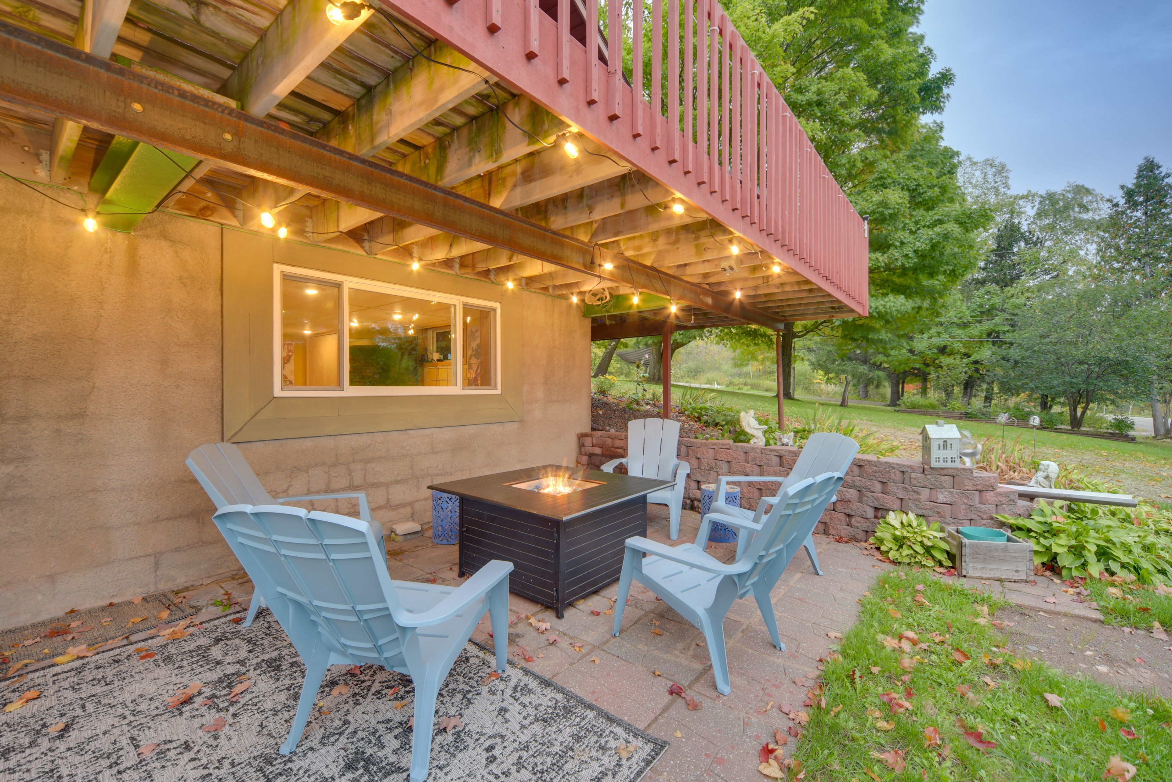 House Exterior | Furnished Patio | Gas Fire Pit