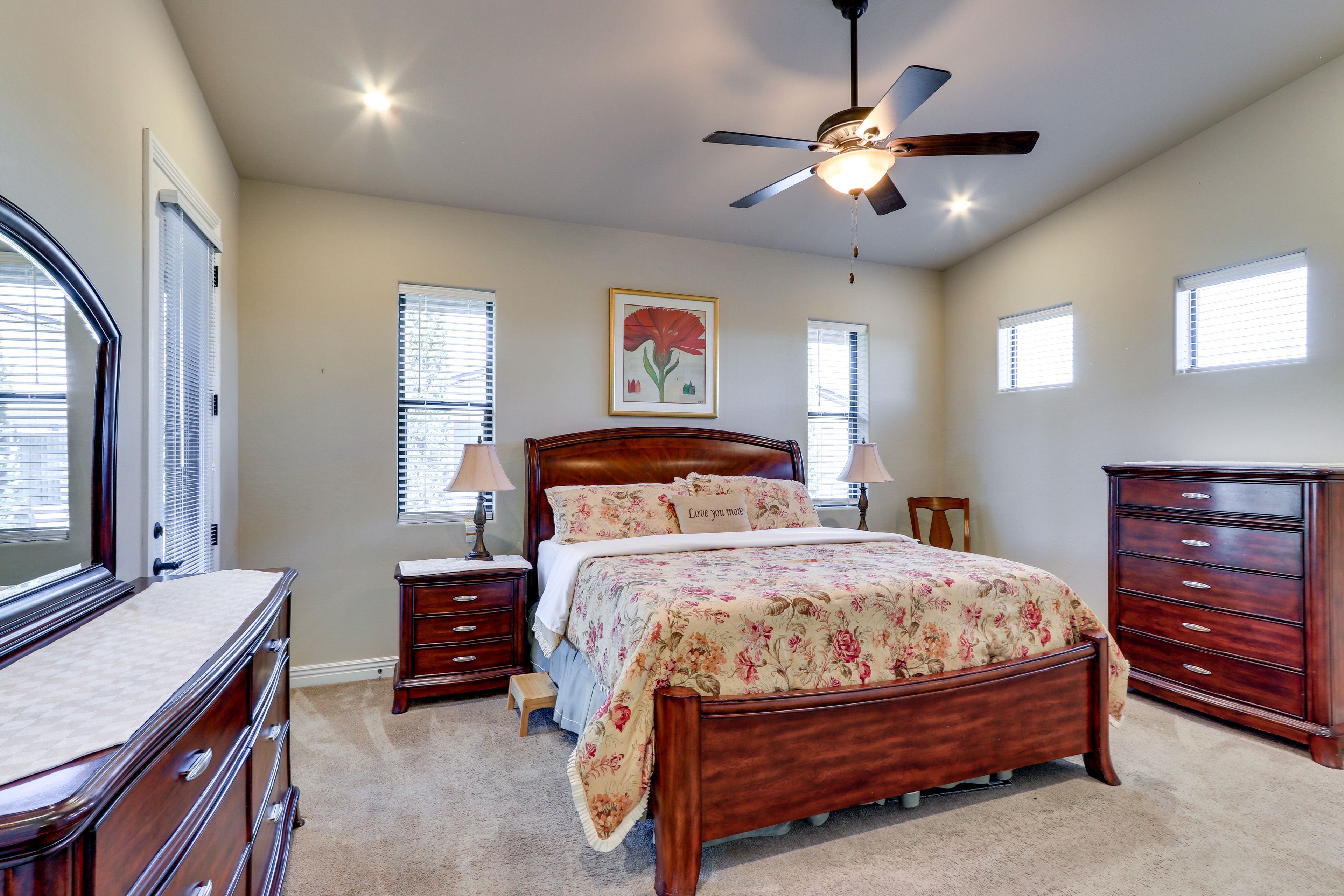 Bedroom 1 | King Bed | En-Suite Bathroom | Smart TV
