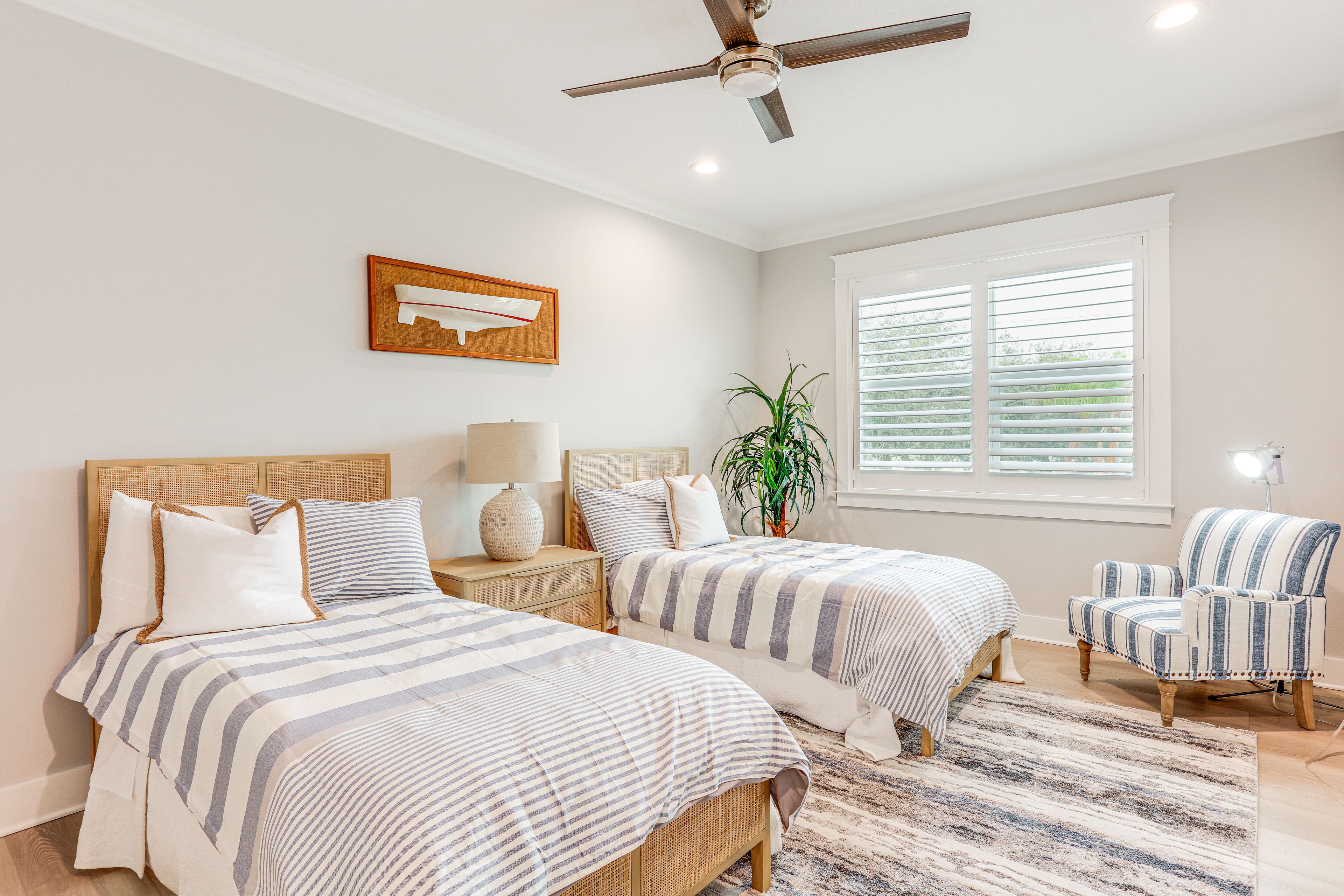 Bedroom 2 | 2 Twin Beds | Linens Provided