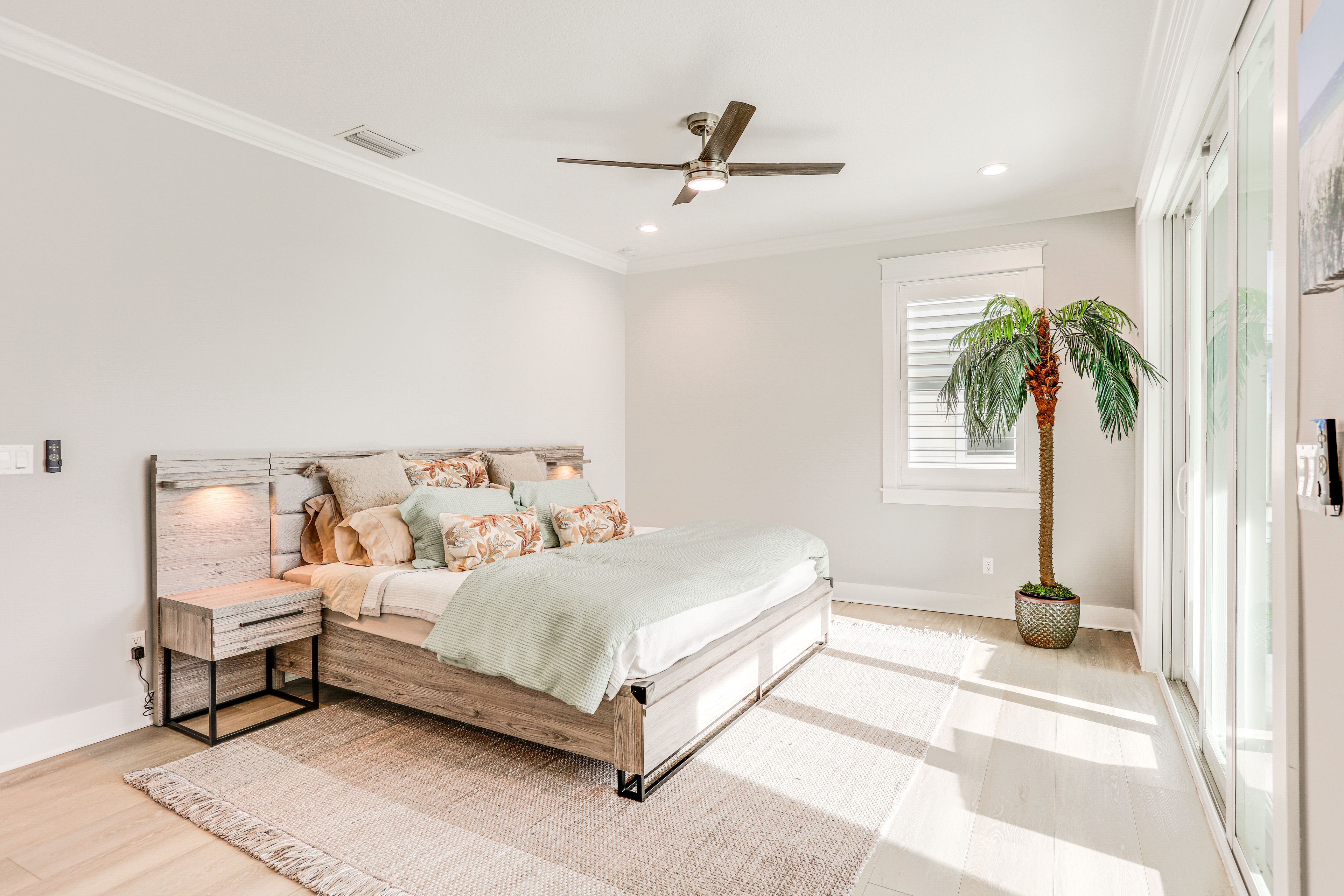 Bedroom 1 | King Bed | Walk-In Closet | Private Balcony | En-Suite Bathroom