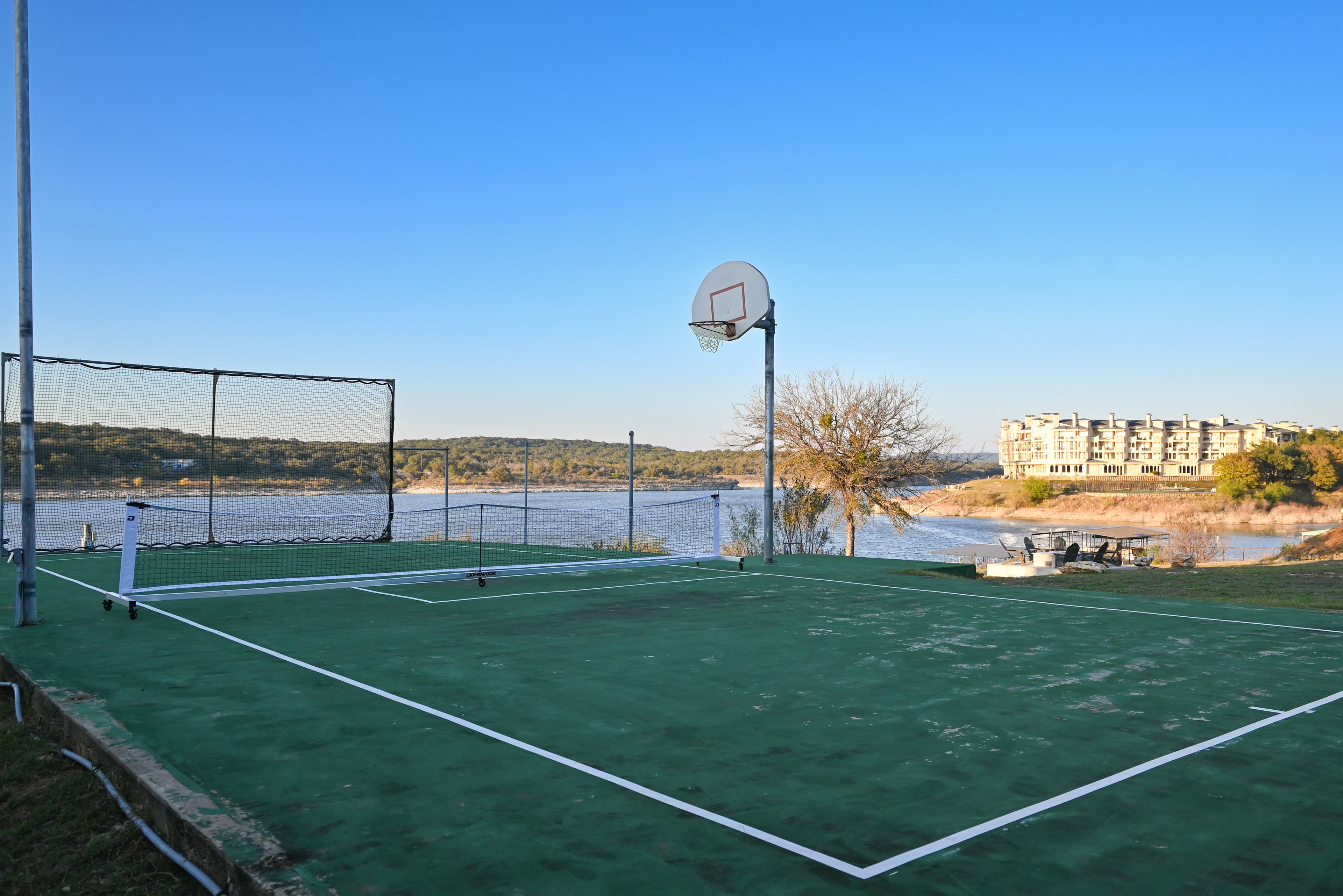 Private Pickleball/Tennis/Basketball Court