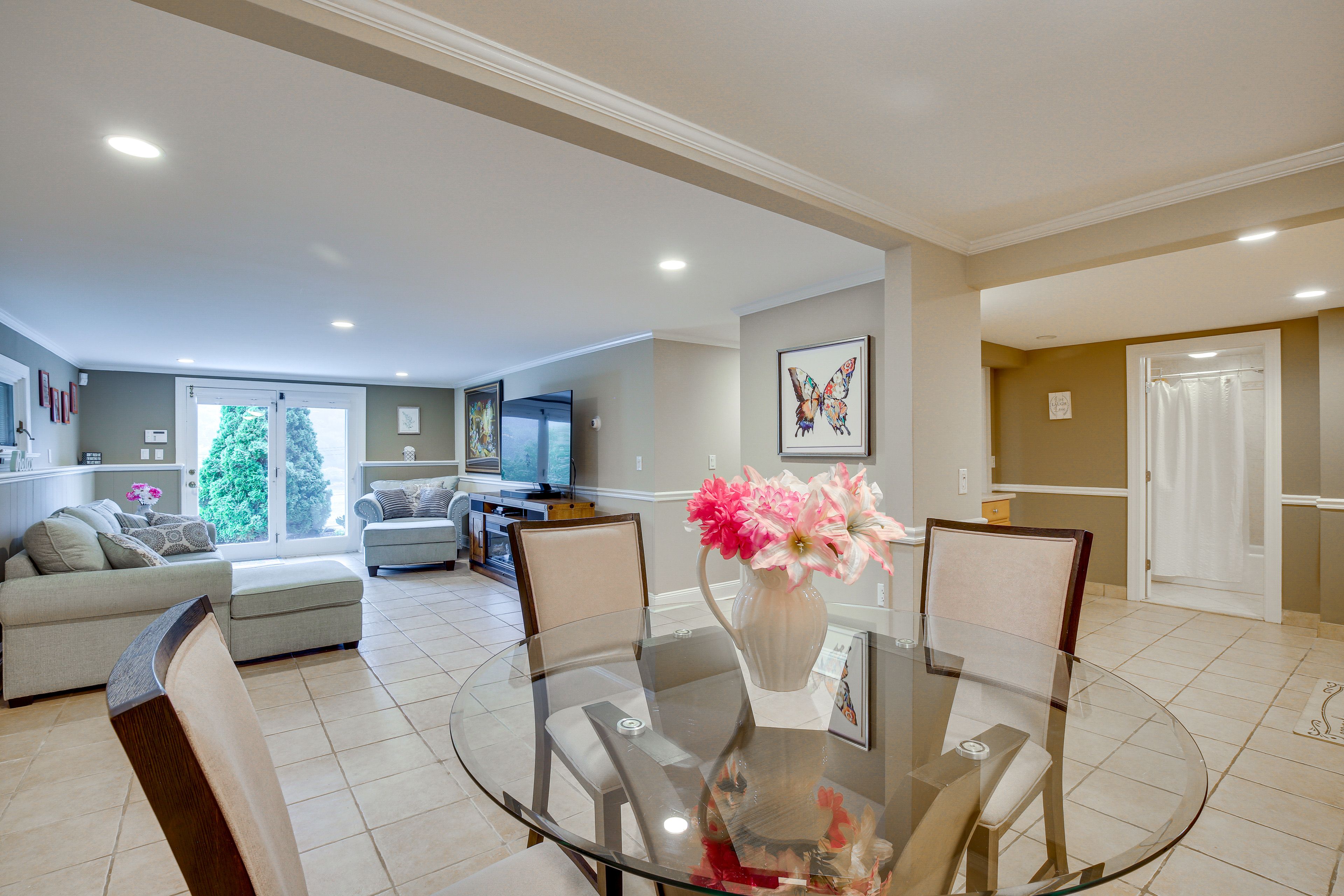 Dining Area | Window A/C Units