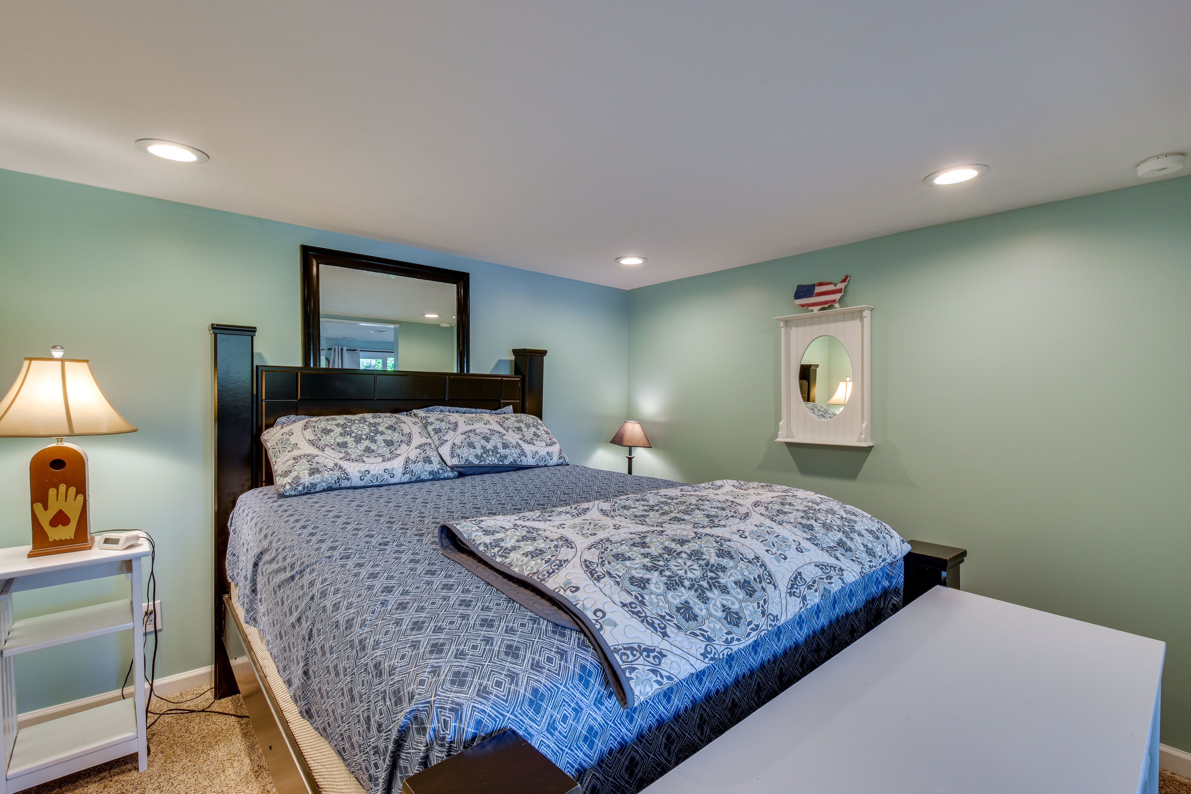 Bedroom 2 | Queen Bed | Twin Fold-Out Bed