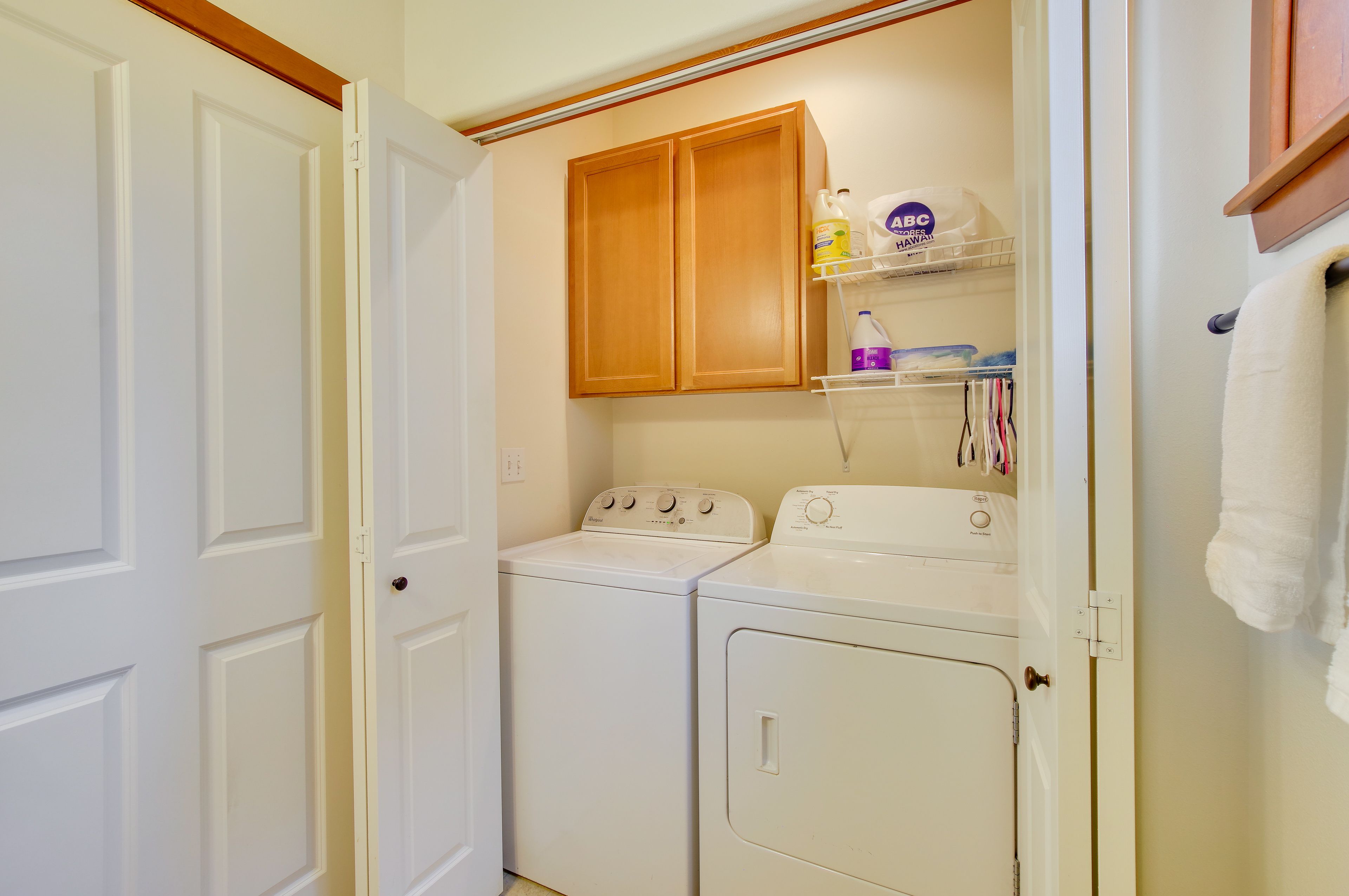 In-Home Laundry | 1st Floor | Clothes Steamer | Iron/Board | Hangers