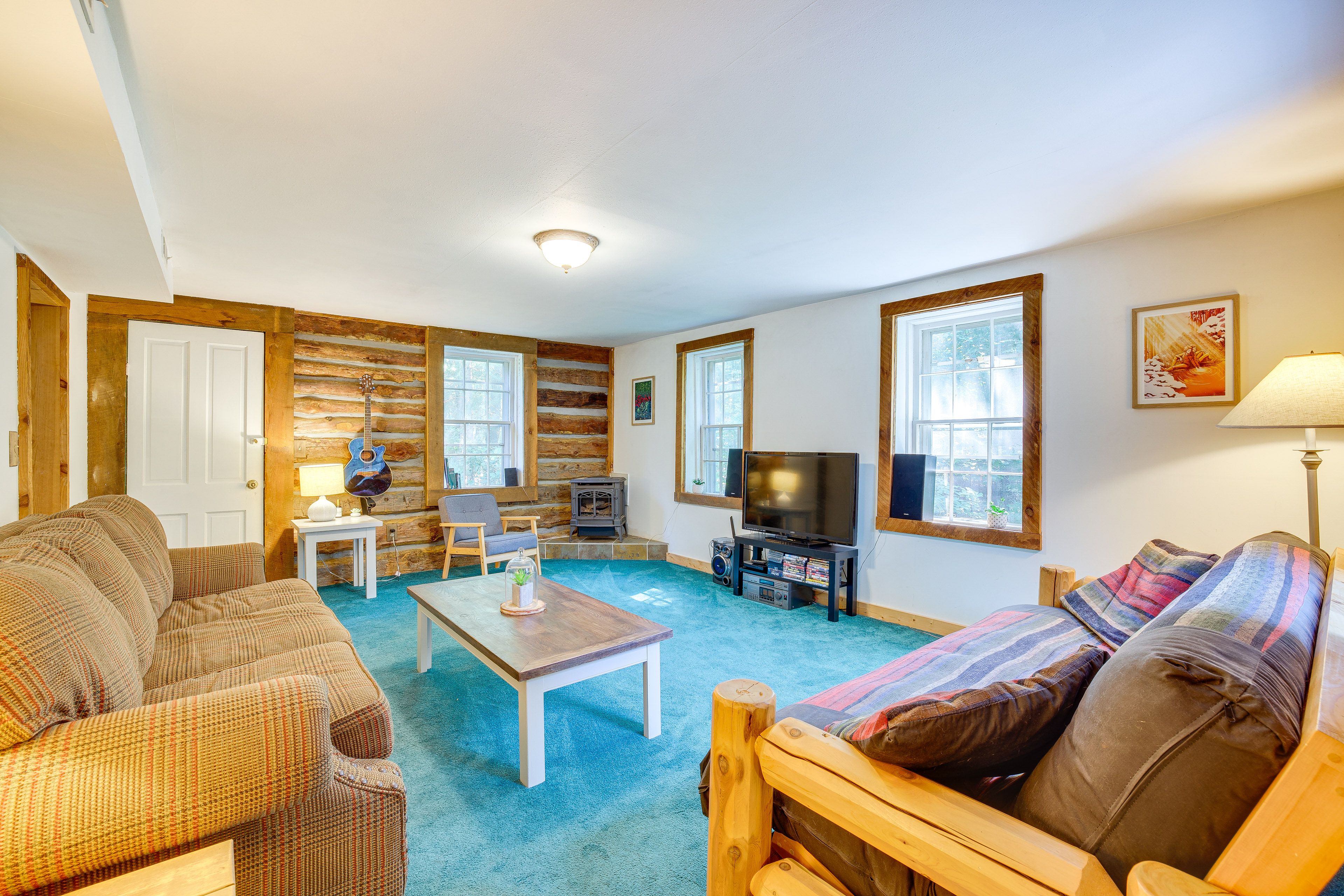 Living Room | LP Fireplace Heater | Board Games