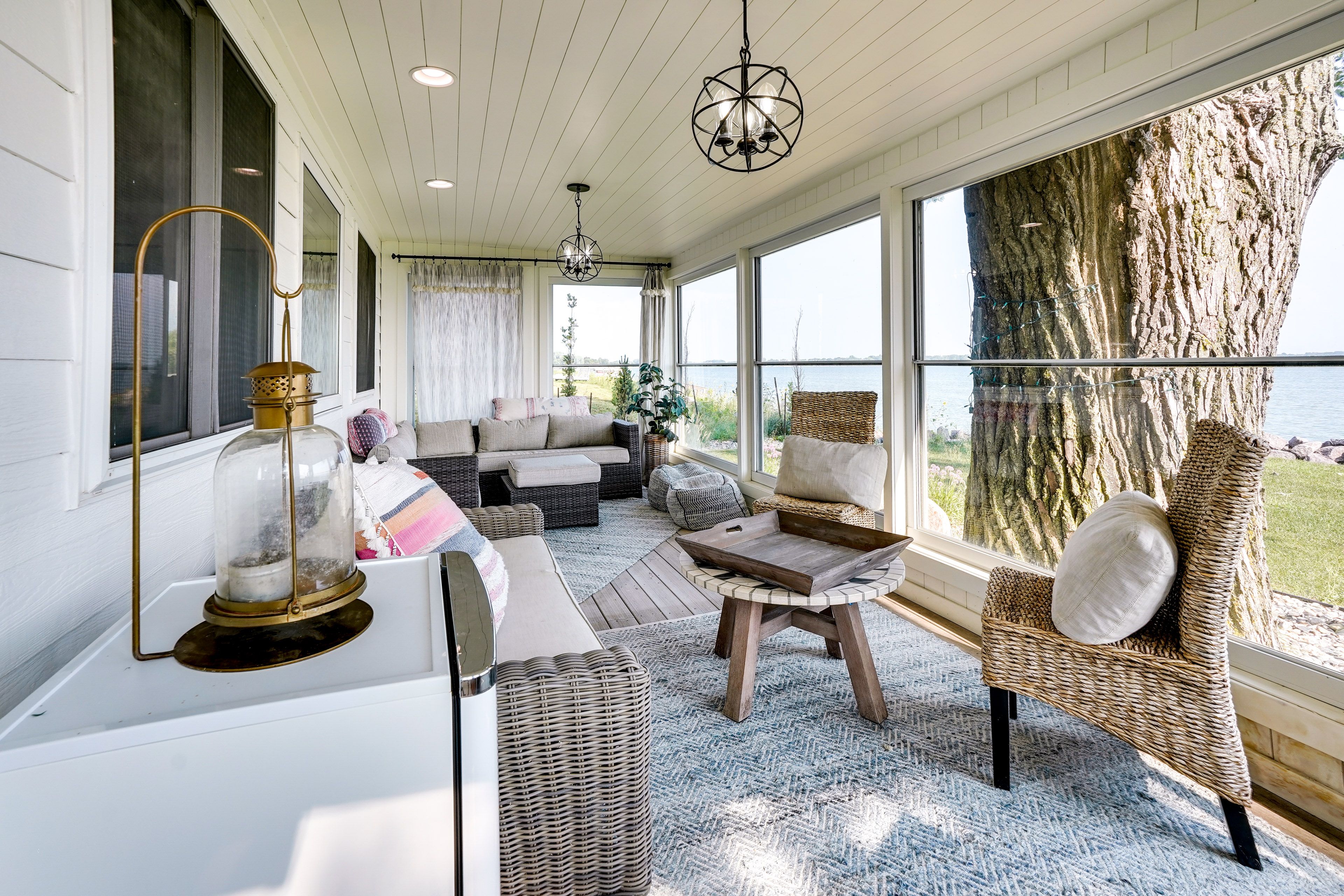 Screened Porch | Lake Views