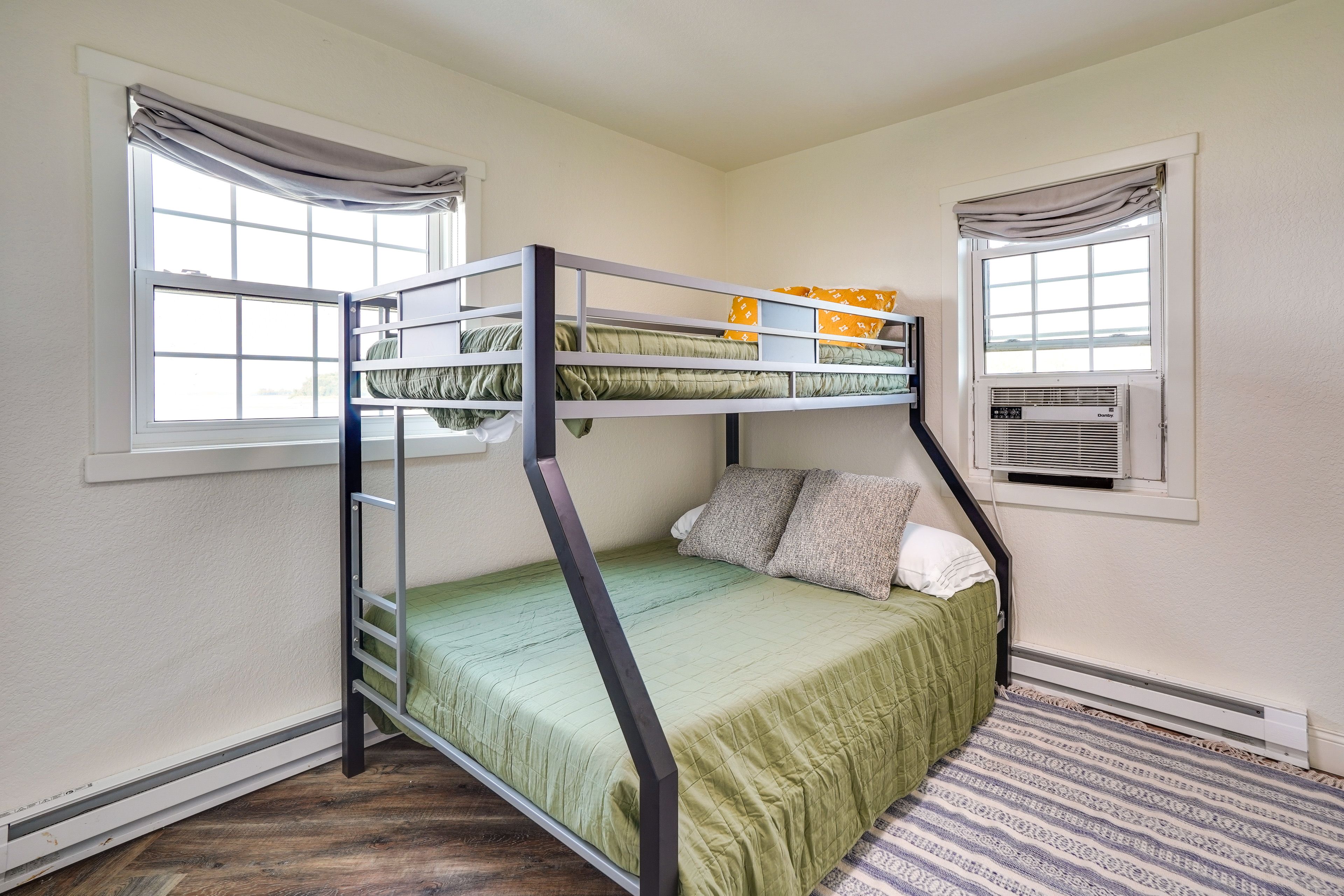 Bedroom 1 | Main Level | Twin/Full Bunk Bed | Linens Provided | A/C Units
