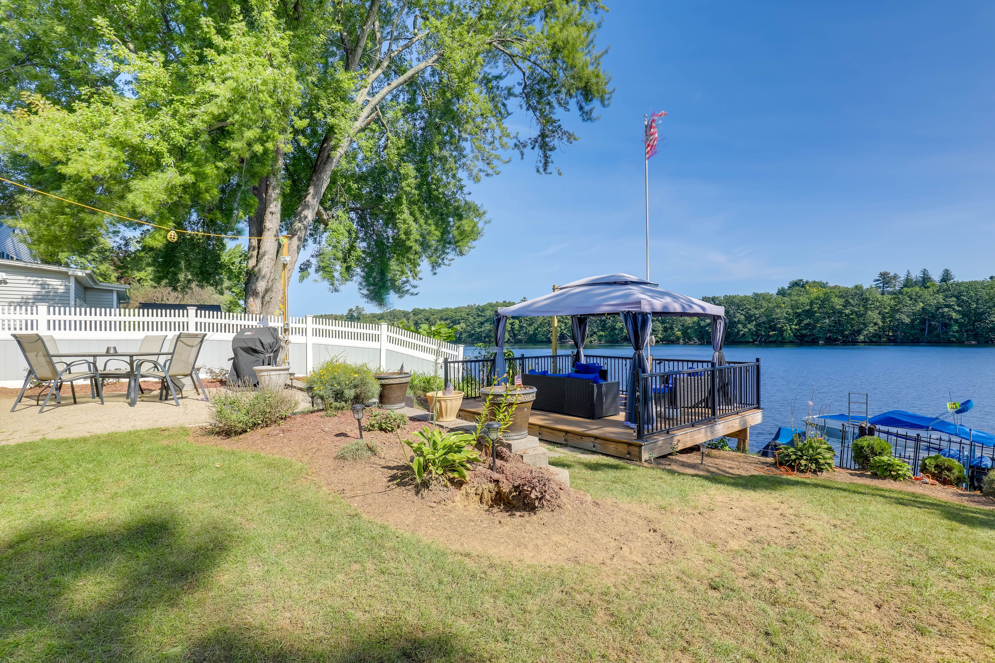 Patio | Outdoor Dining Area | Gas Grill