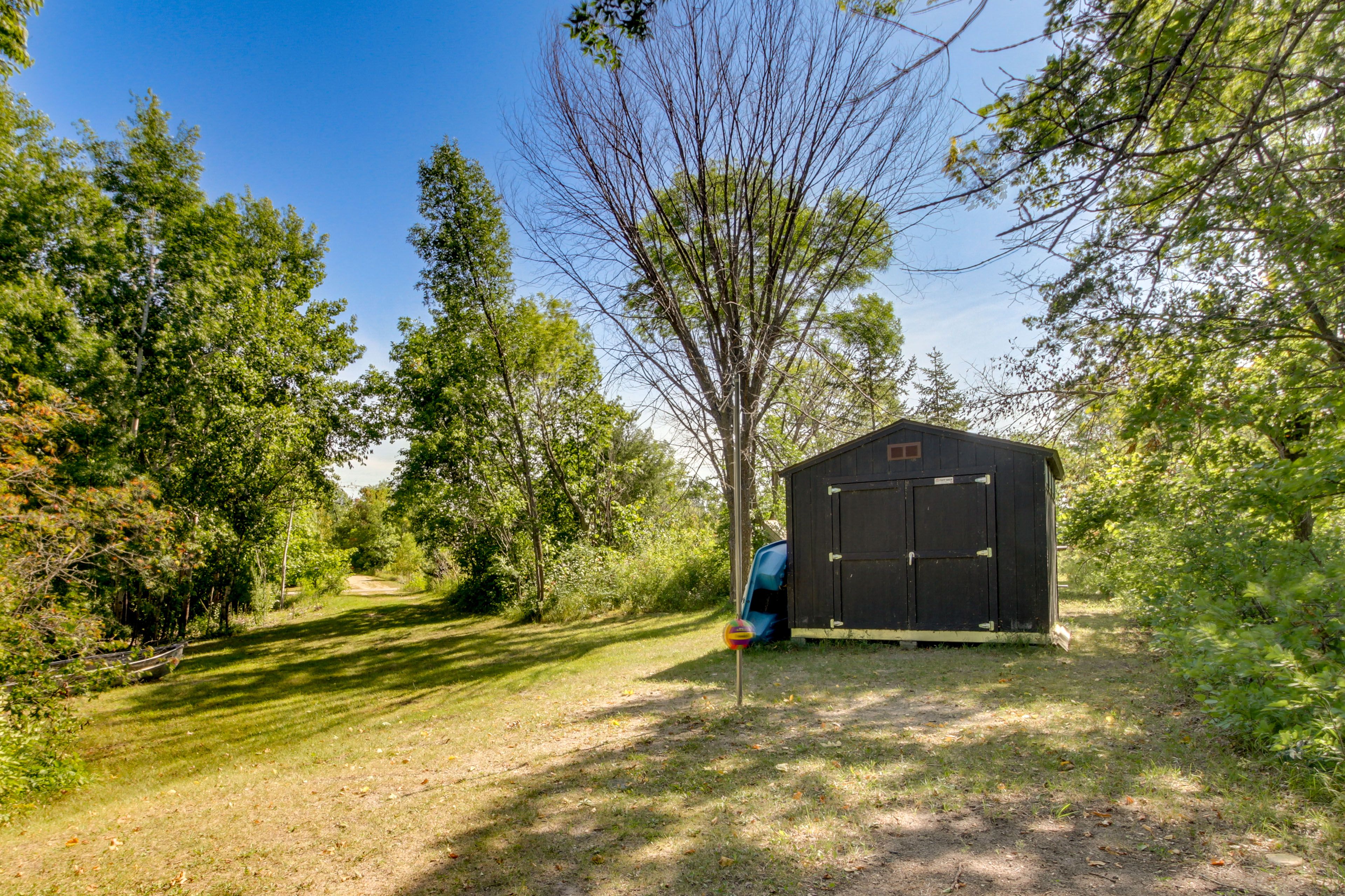 Cabin Exterior | Private Yard | Pet Friendly w/ Fee