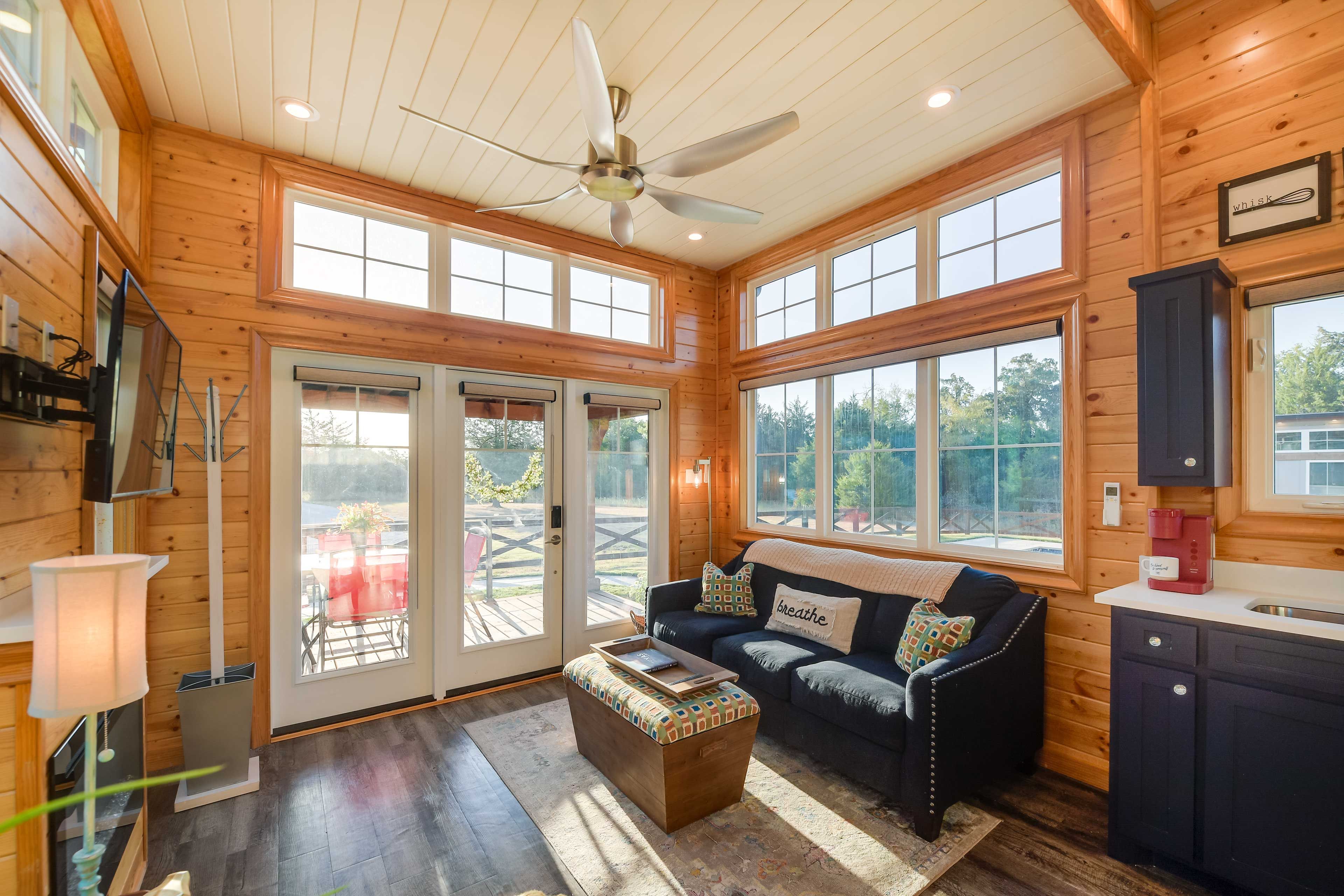 Living Room | Queen Sleeper Sofa | Central A/C & Heating | Keyless Entry