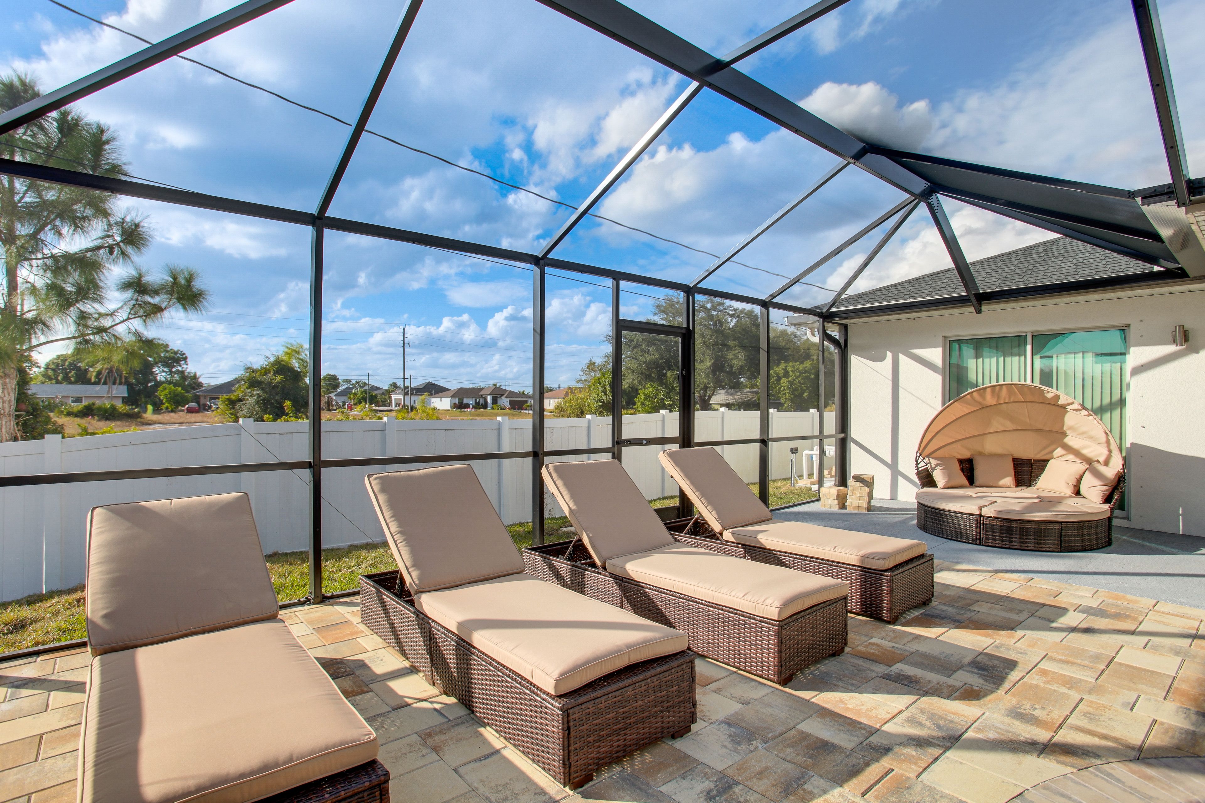 Lanai | Private Pool | Lounge Chairs