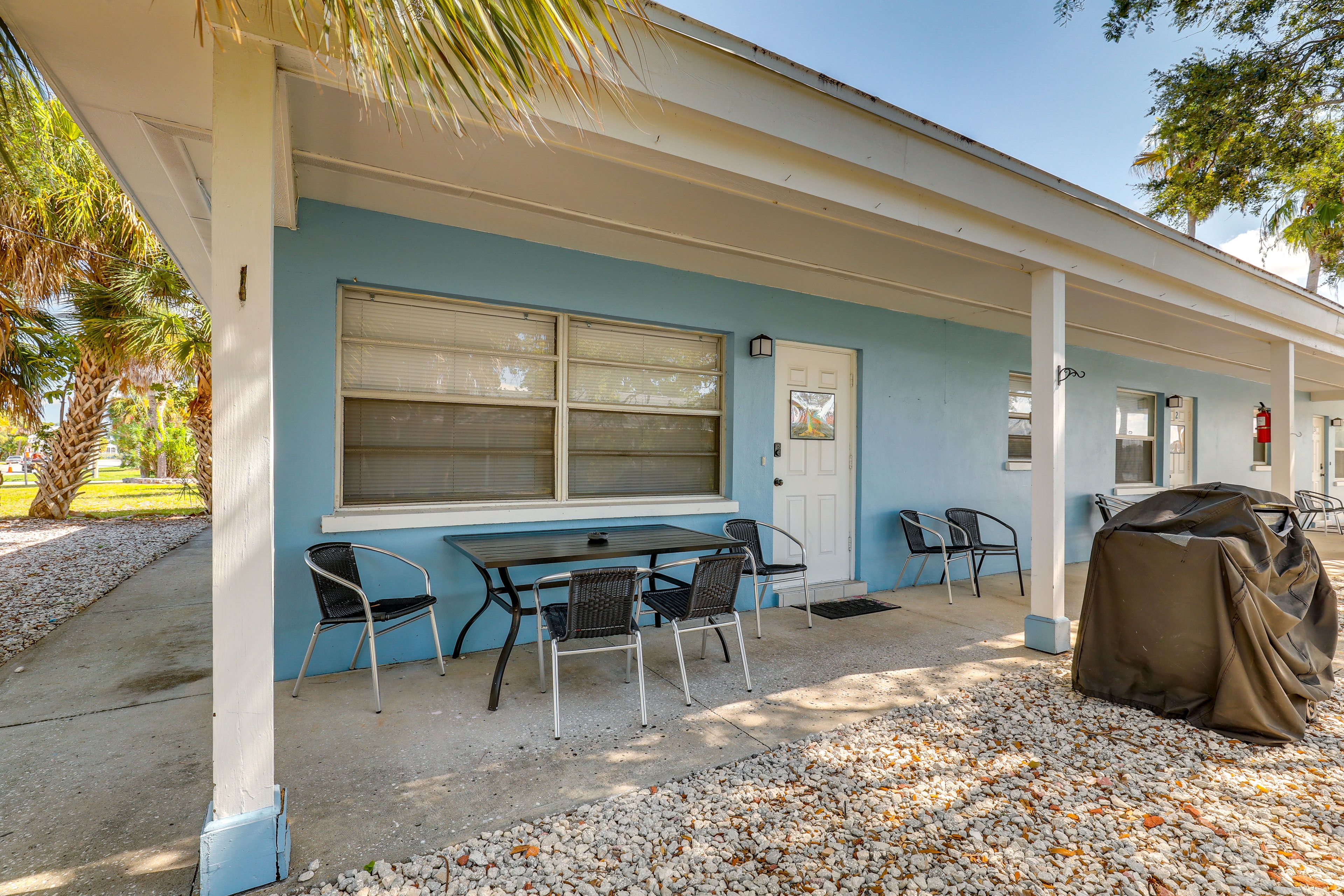 Shared Covered Patio | Gas Grill | Intracoastal Waterway Views
