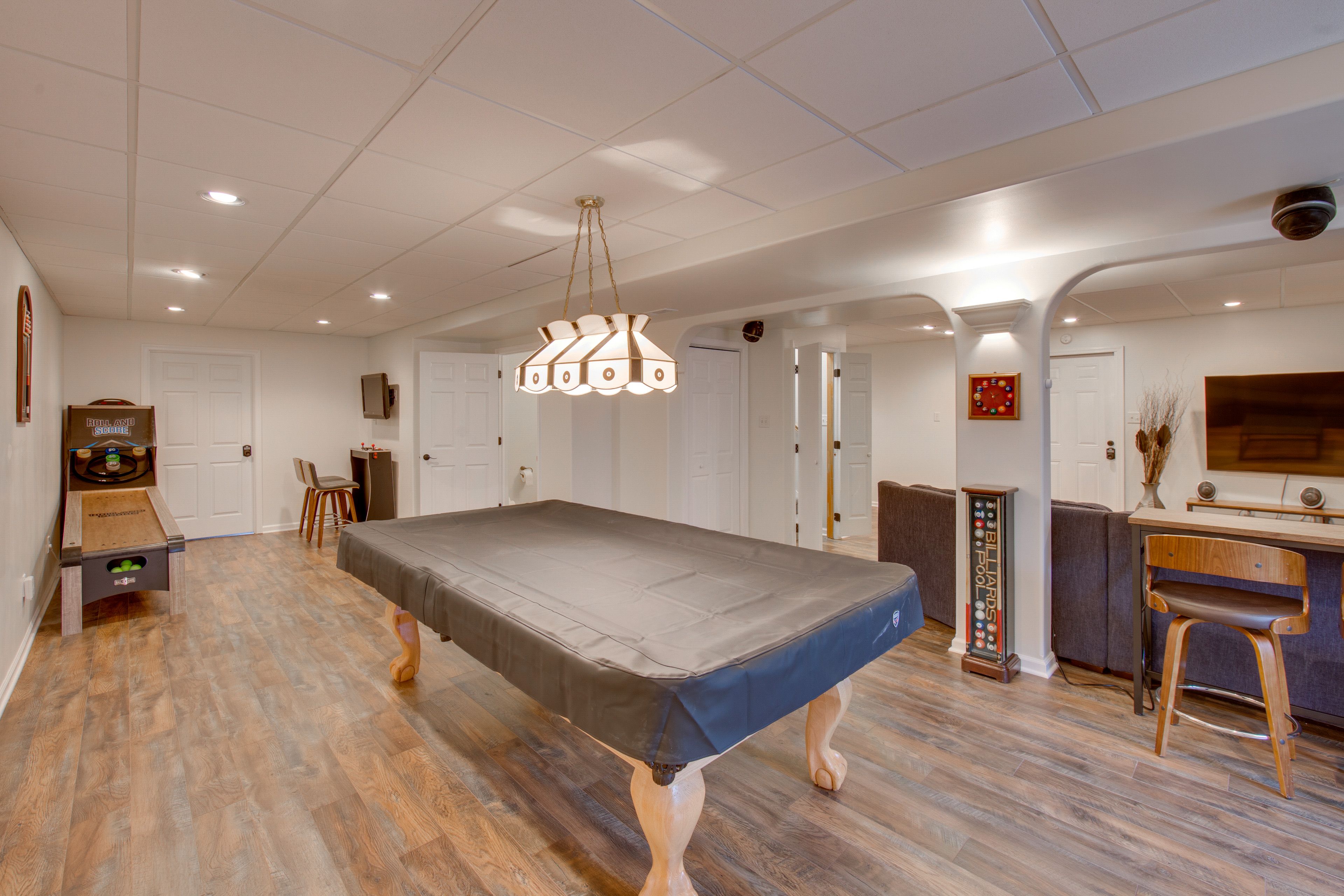 Stairs Required | Game Room | 3-Story House
