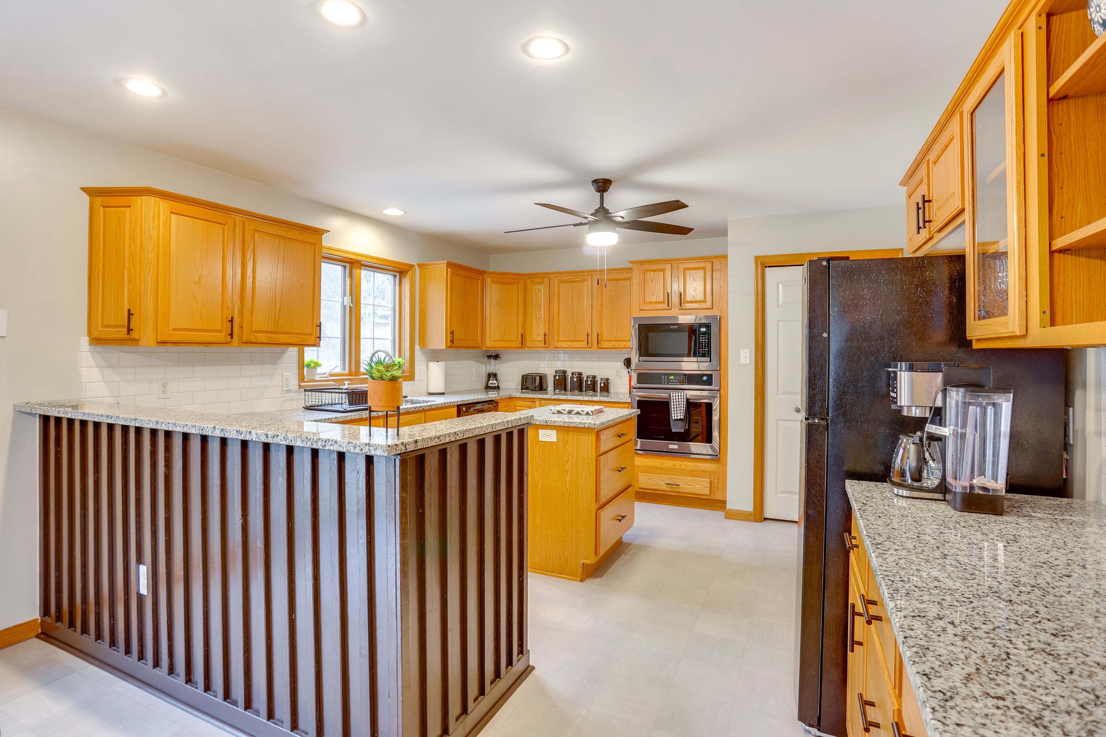 Kitchen | Blender | Crockpot | Drip Coffee Maker | Toaster Oven | Main Level