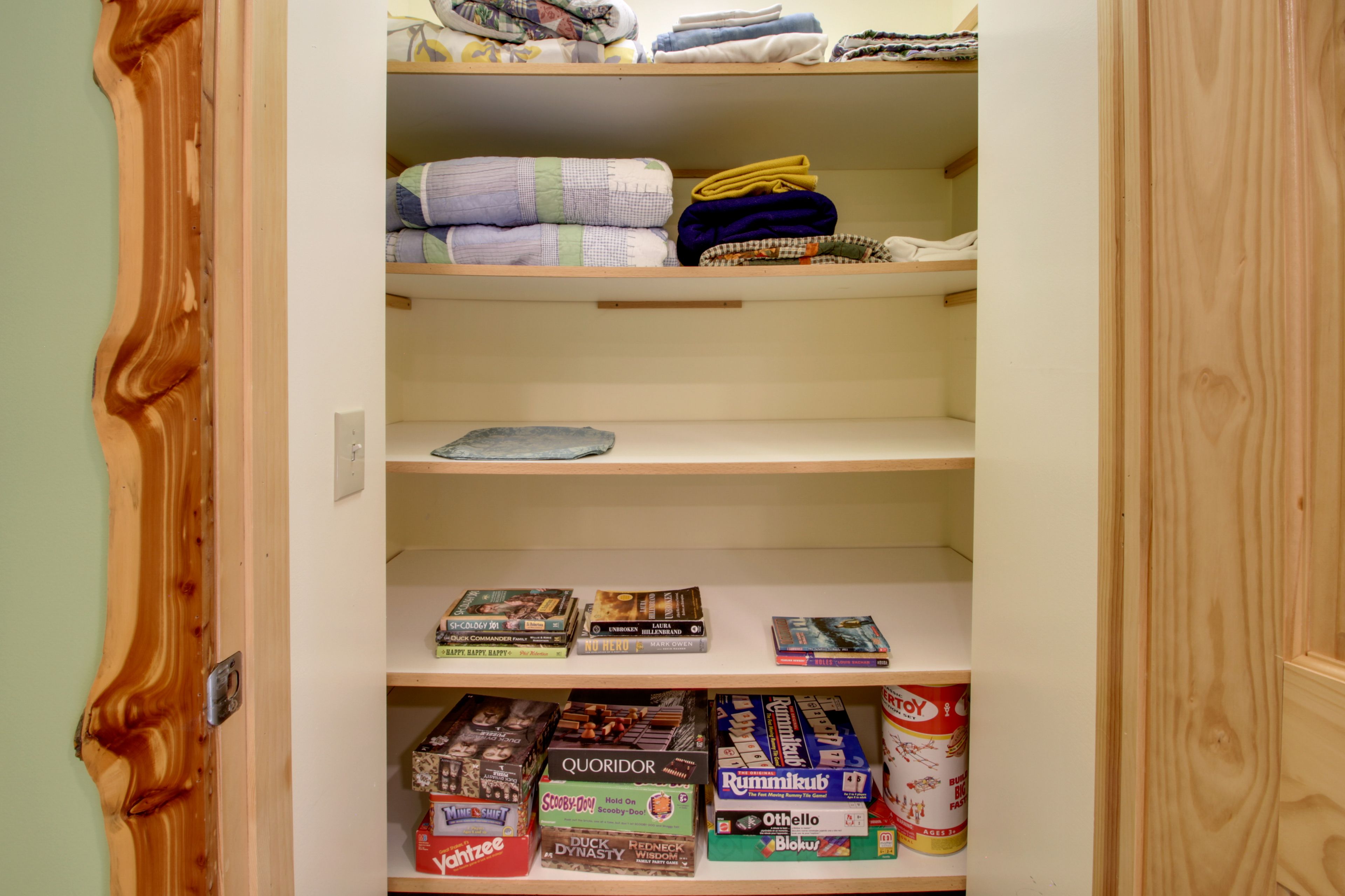 Closet | Board Games | Books