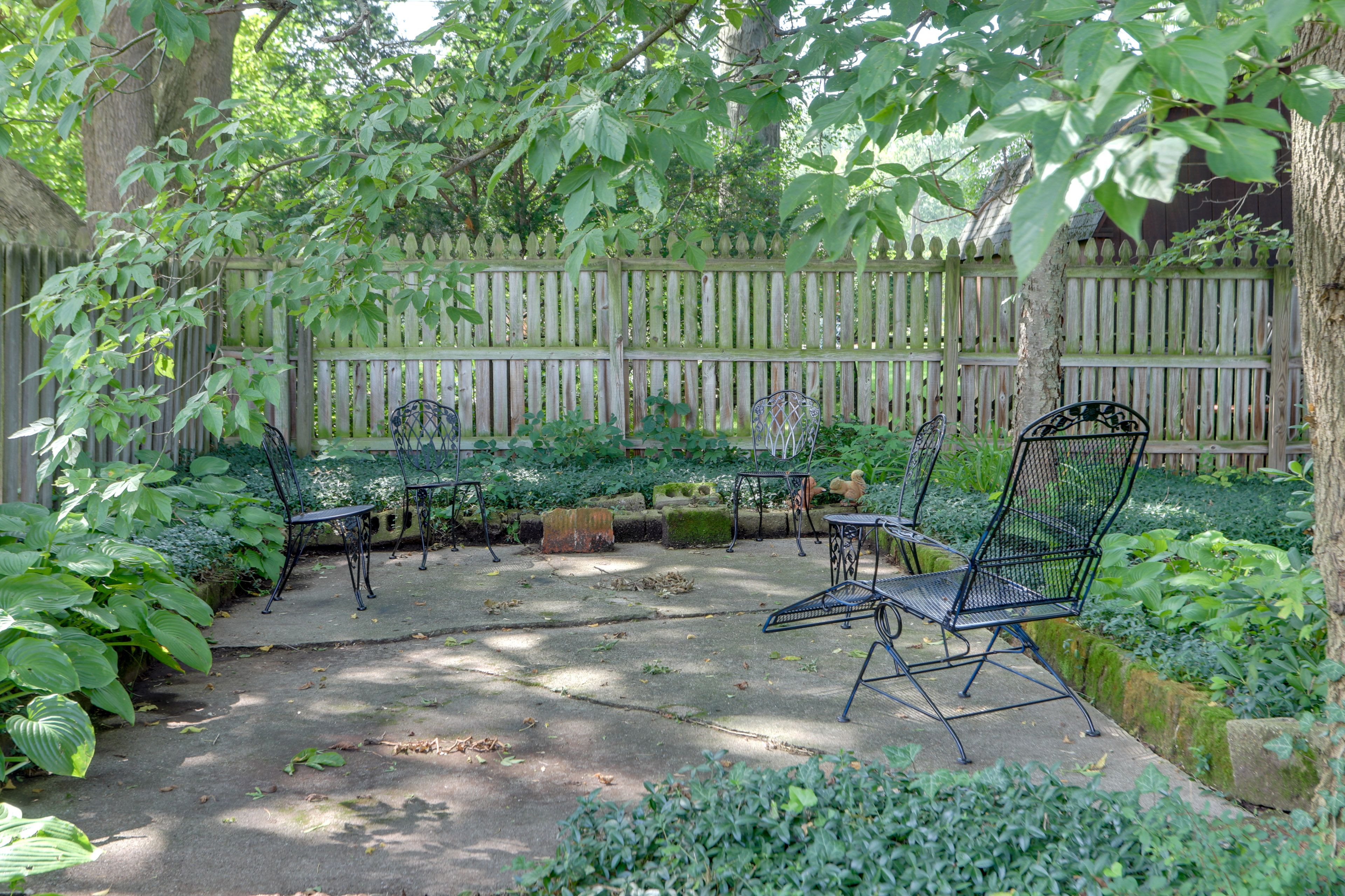 Shaded Patio