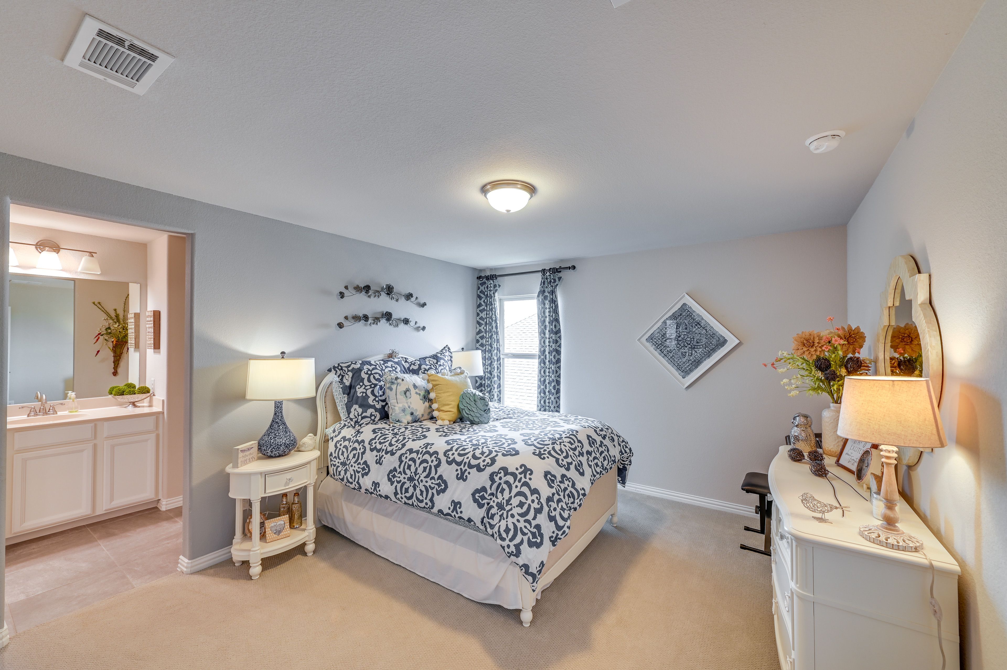Bedroom 3 | Queen Bed | Private Sink | Bathroom Access
