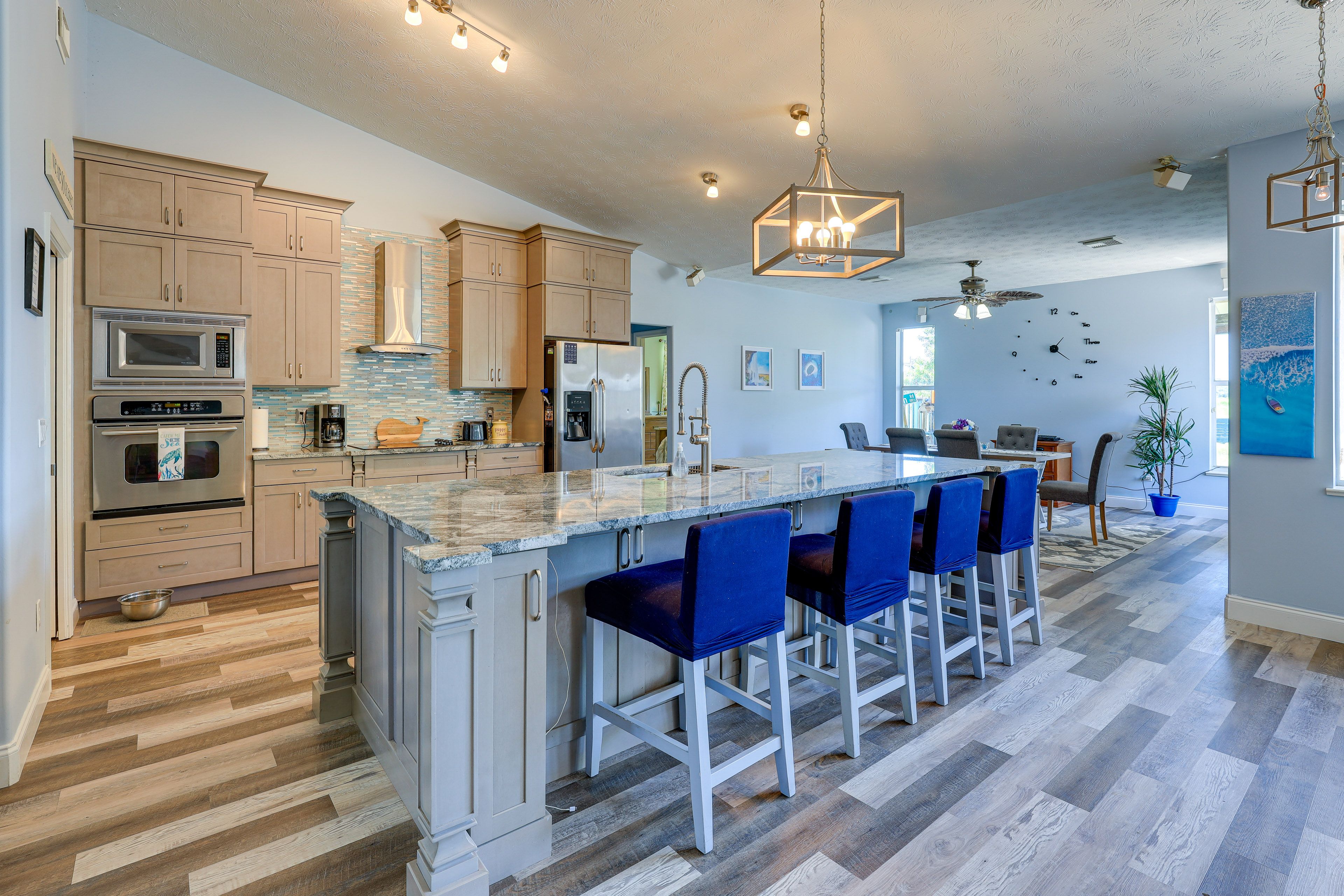 Kitchen | Pets Welcome w/ Fee | Central Air Conditioning/Heat | Free WiFi
