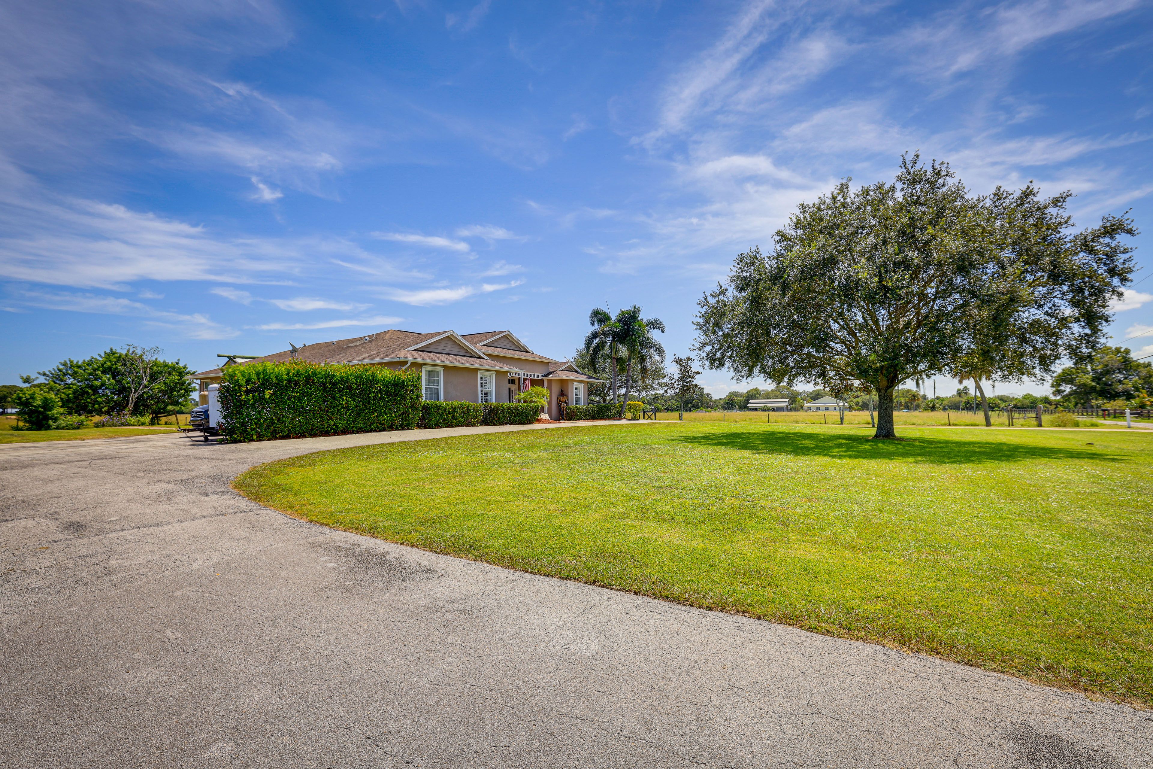 Parking | Driveway (6 Vehicles) | RV/Trailer Parking Allowed | RV Hookup On-Site