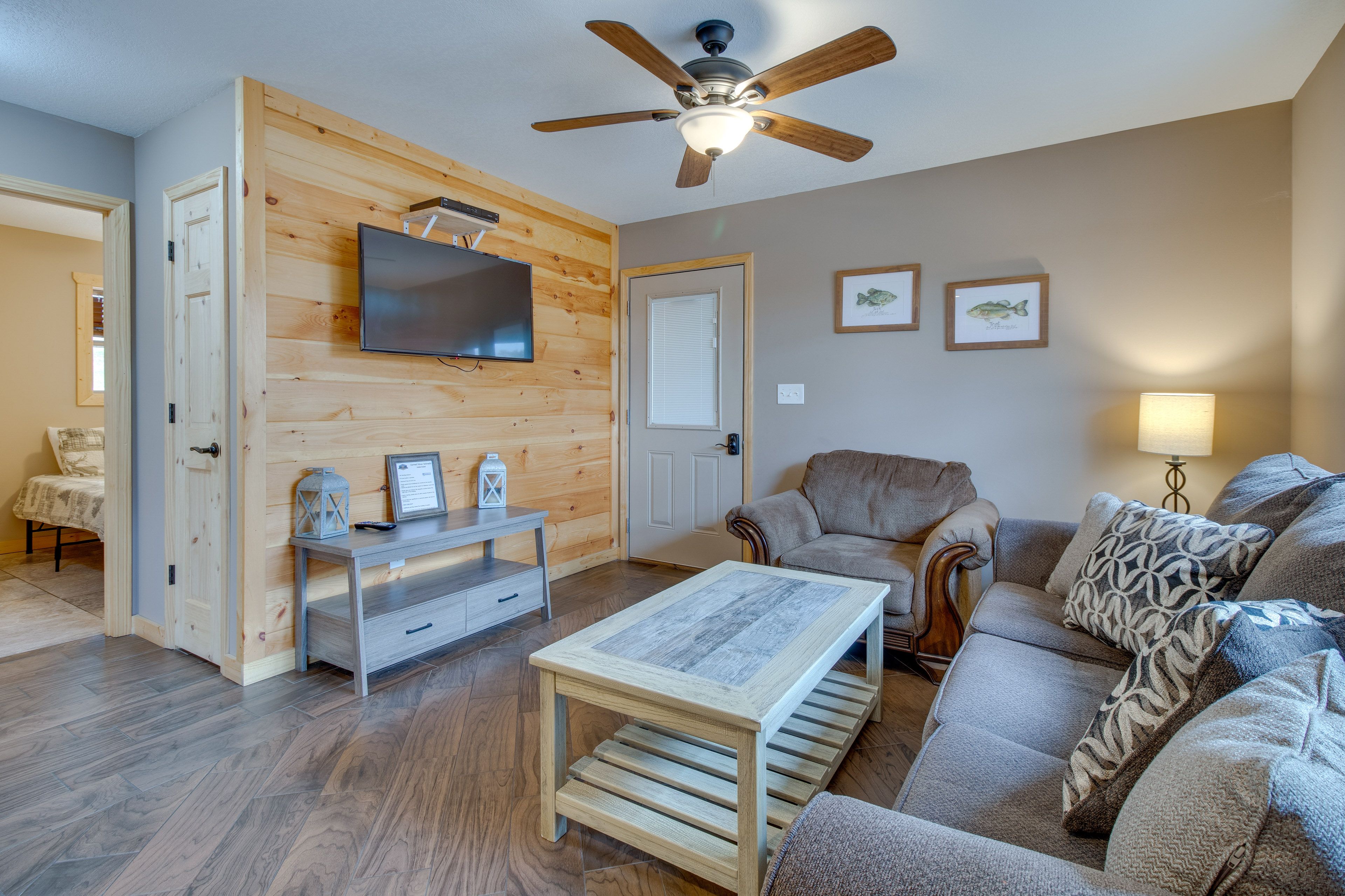 Van Buren Vacation Rental | 2BR | 1BA | 700 Sq Ft | Step-Free Access
