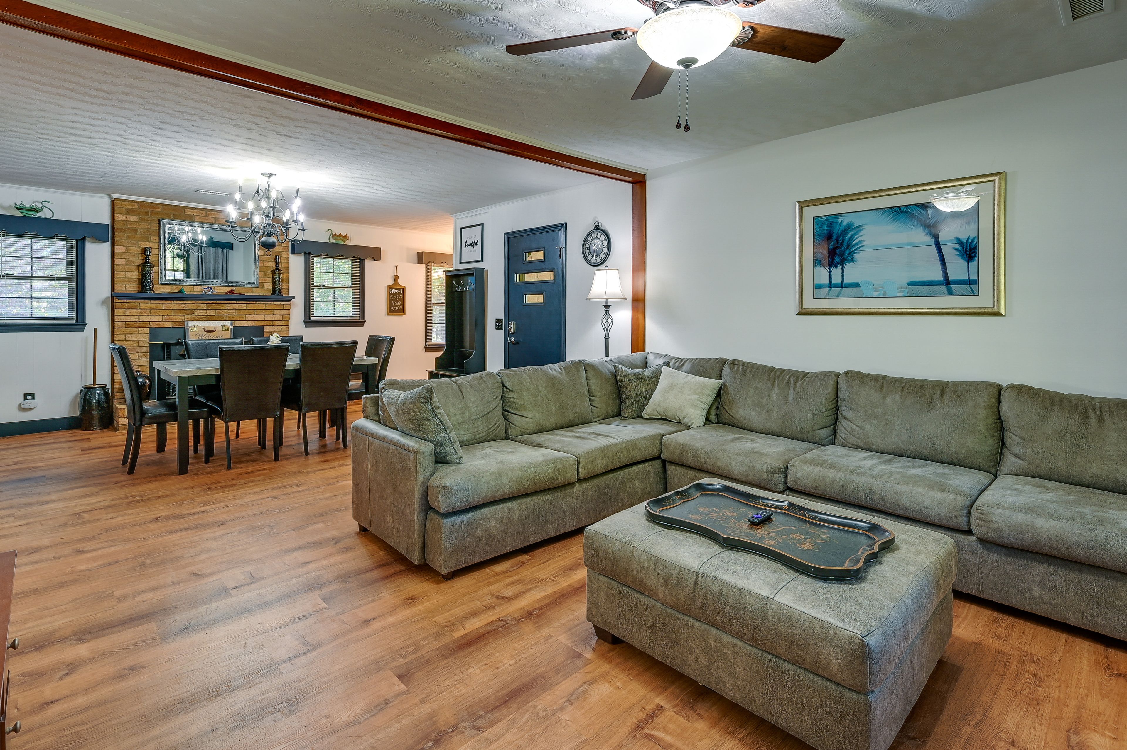 Union Grove Vacation Rental | 3BR | 1.5BA | 2,500 Sq Ft | 2 Steps to Enter