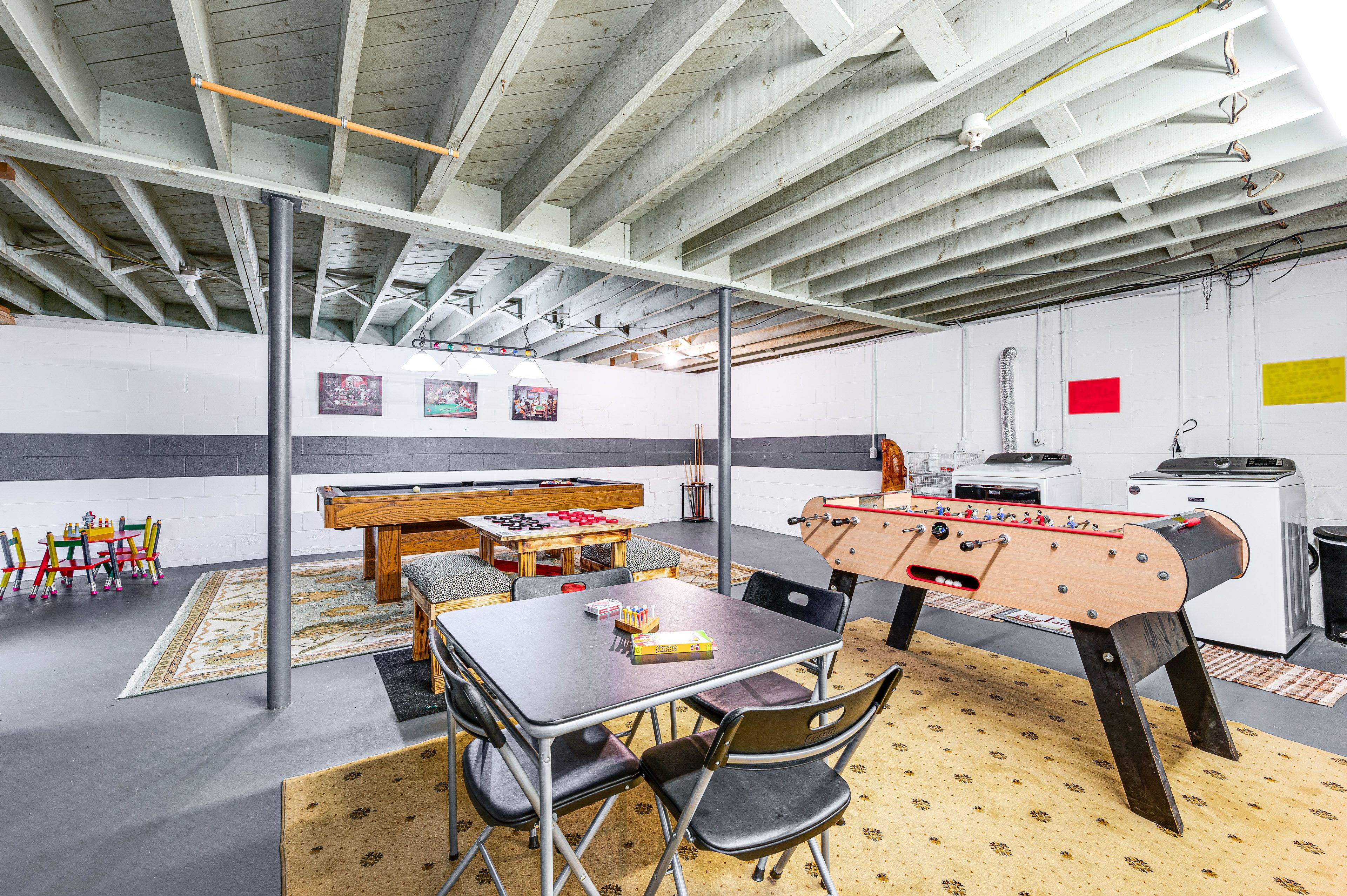 Rec Room | Board Games | Free WiFi | Central Heating & A/C