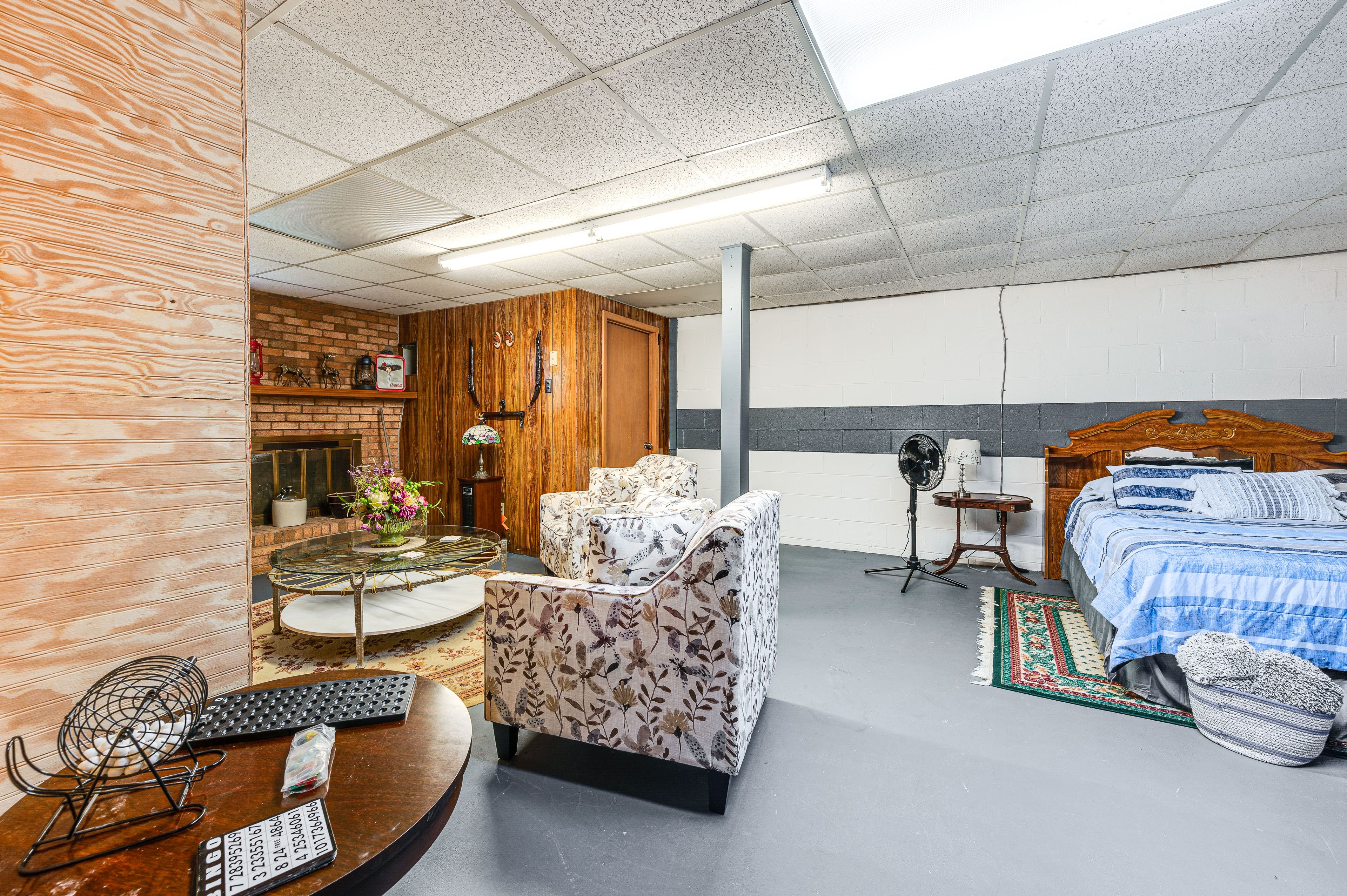 Basement | Full Bed