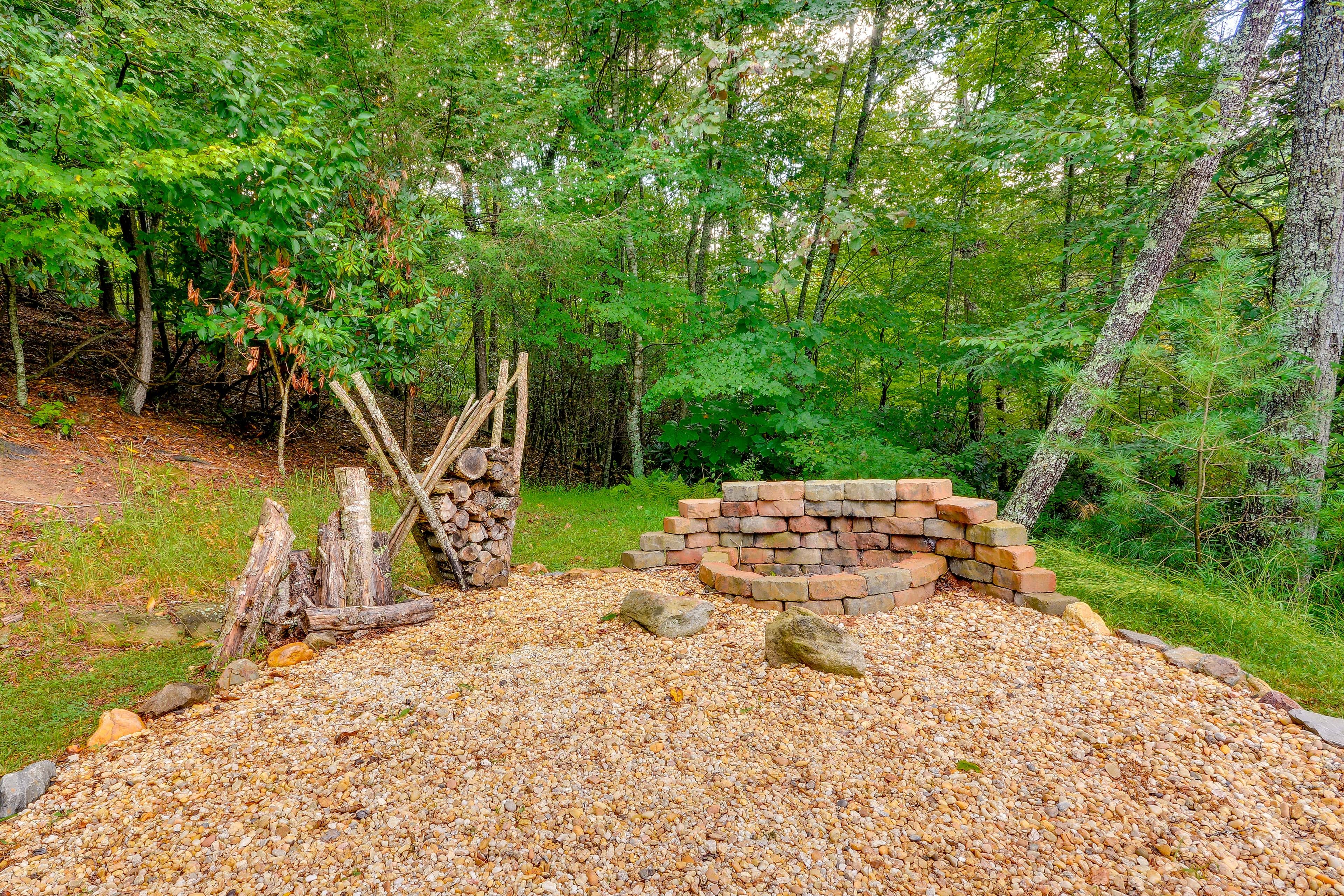 Wood-Burning Fire Pit