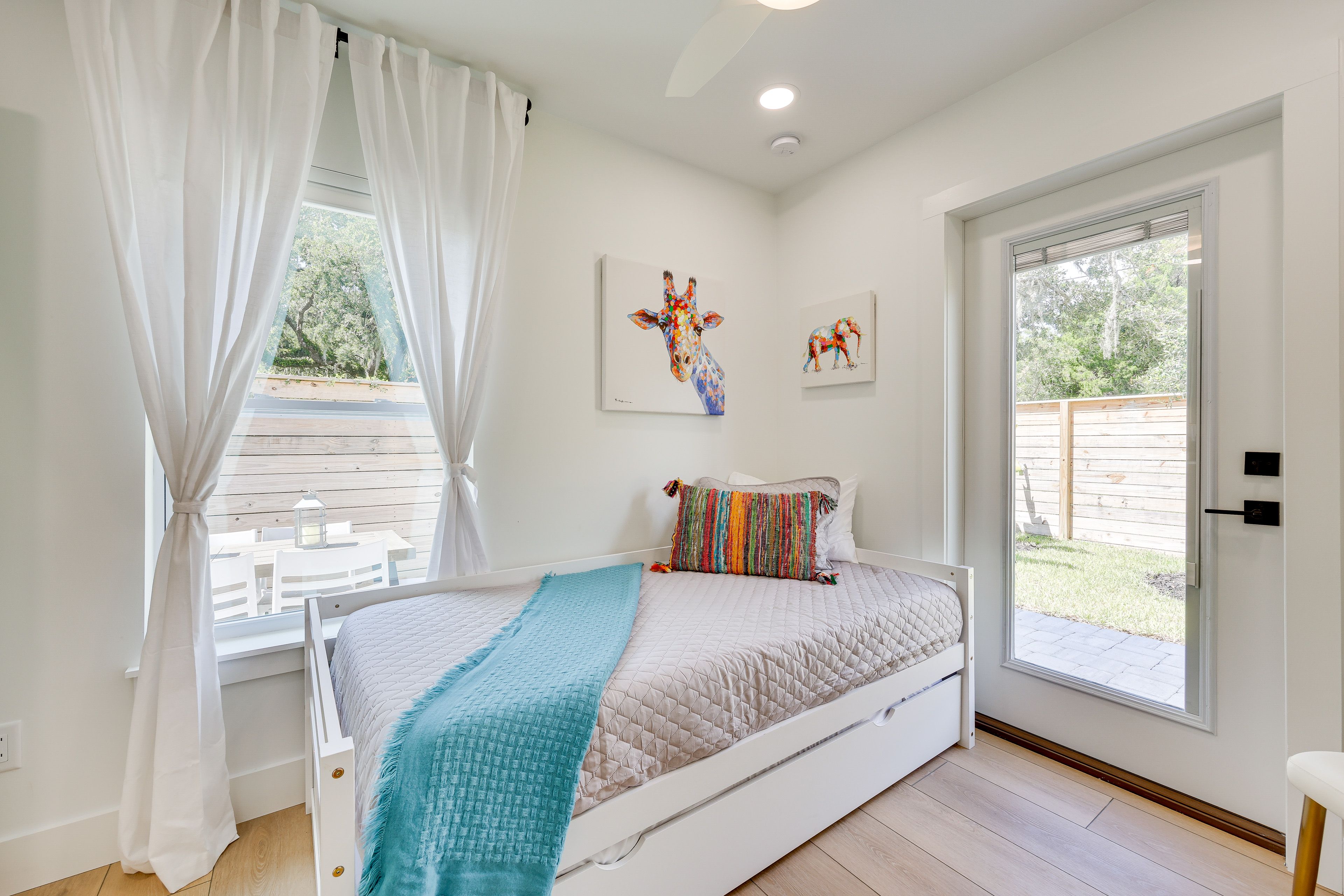 Bedroom 4 | Twin Daybed w/ Trundle | Patio Access
