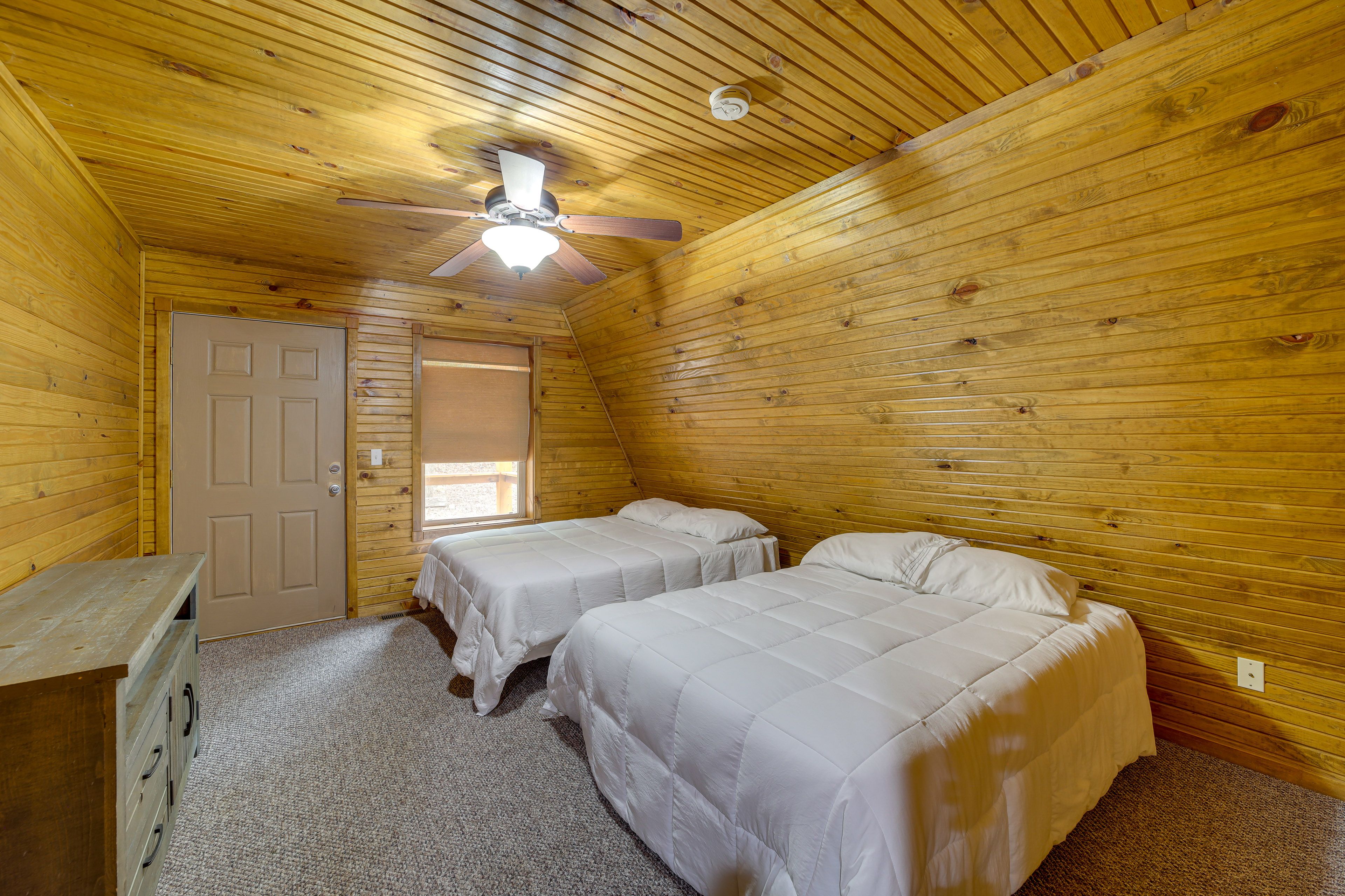 Bedroom 3 | Queen Bed | Full Bed | Access to Balcony