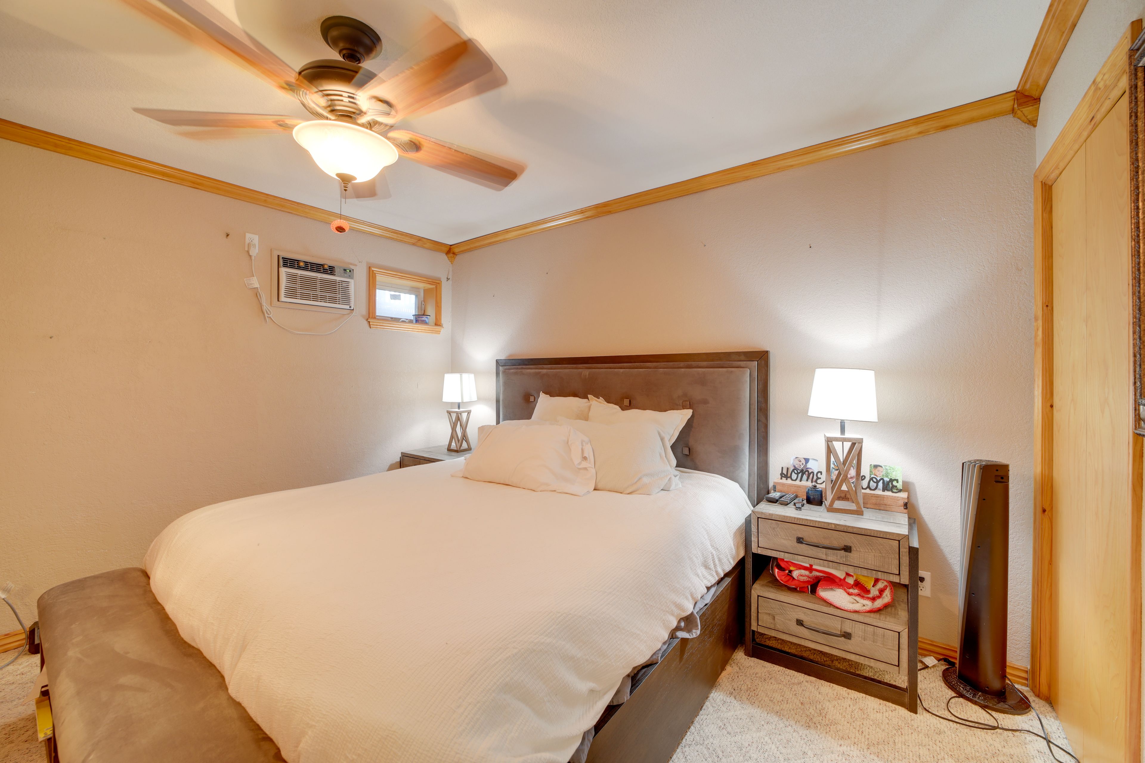 Bedroom 5 | Full Bed | Lower Level | Electric Heating