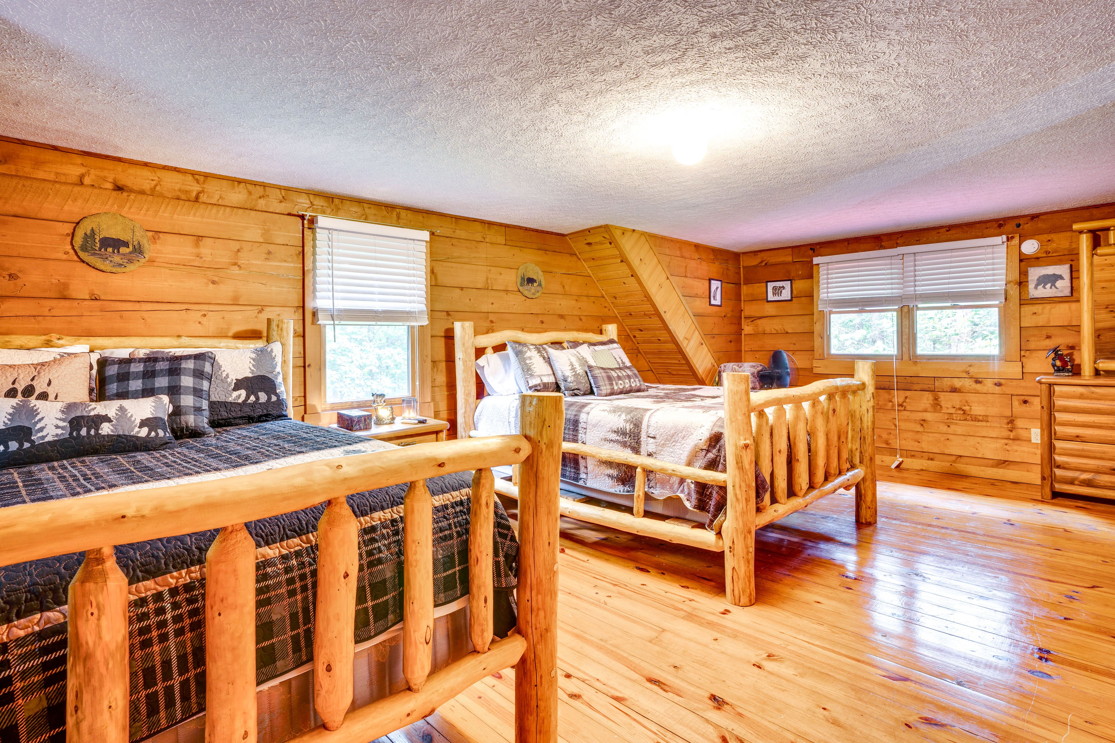 Bedroom 3 | Upper Level | 2 Queen Beds