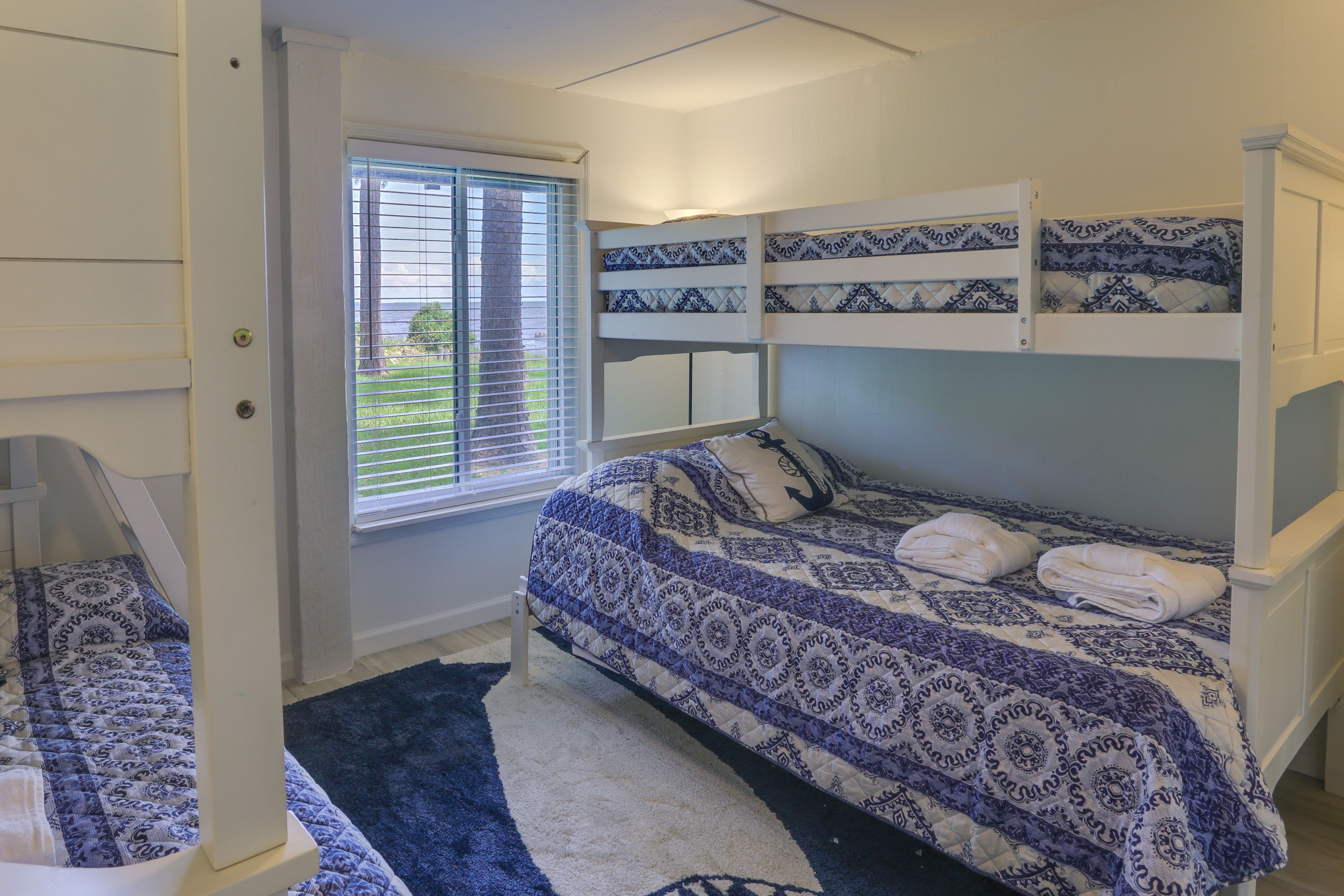 Bedroom 4 | 1st Floor | 2 Twin/Full Bunk Beds | Pack 'n Play